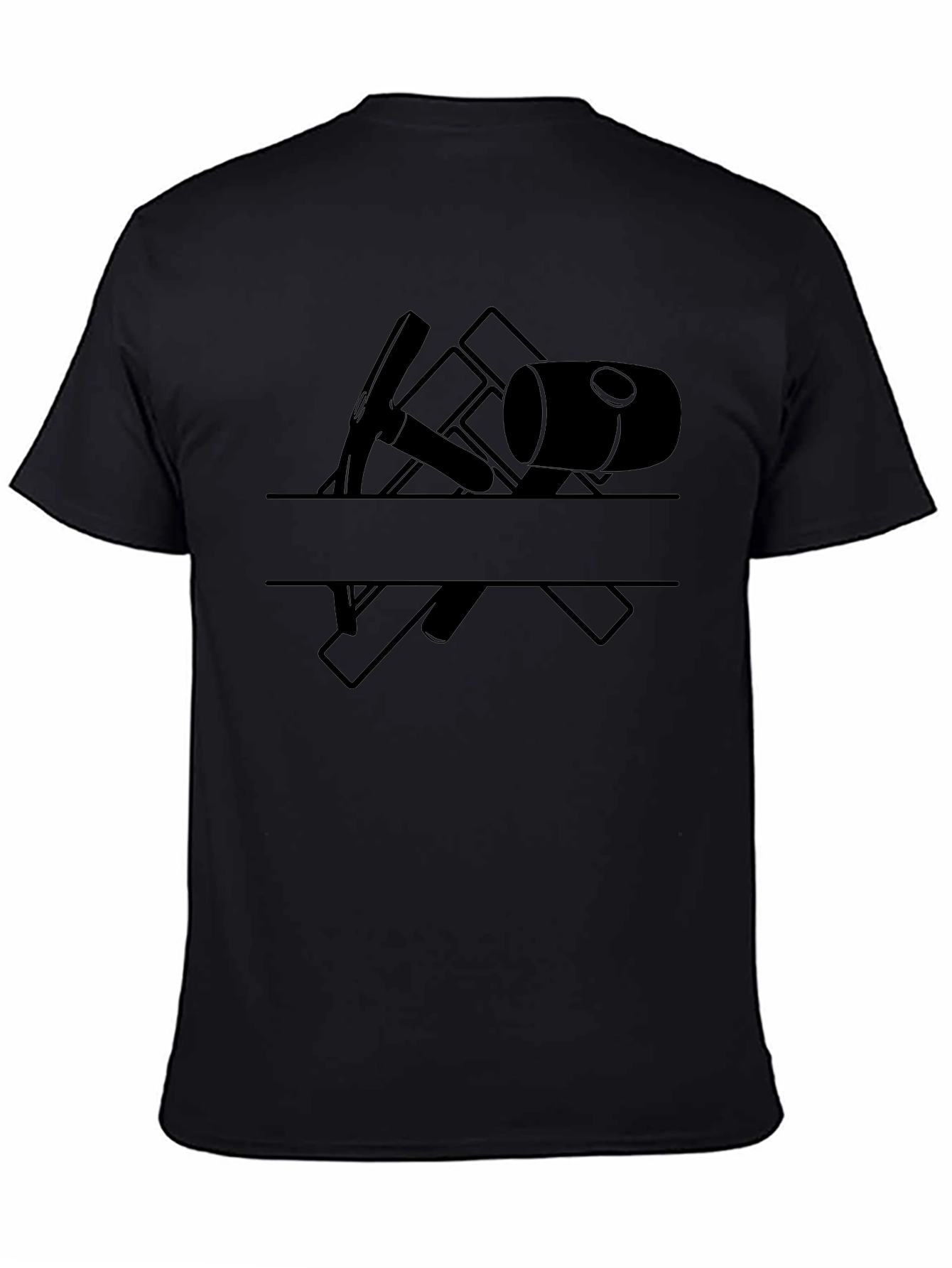 Masonry Graphic T-Shirt - Black