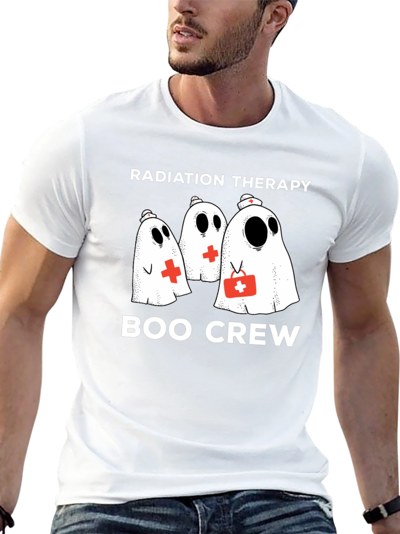 Radiation Therapy Boo Crew T-Shirt