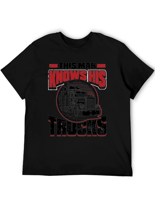 This Man Knows His Trucks T-Shirt