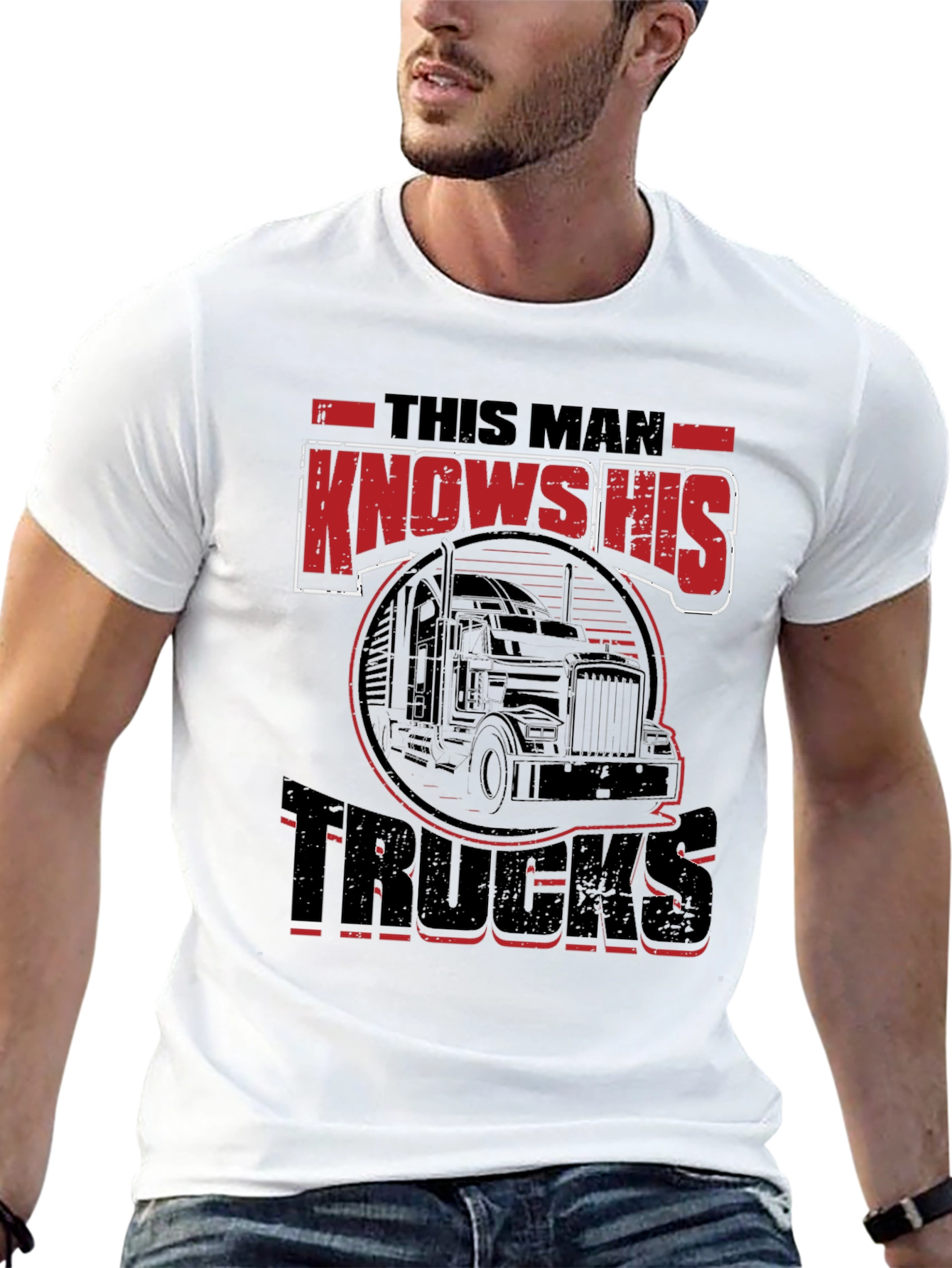 This Man Knows His Trucks T-Shirt