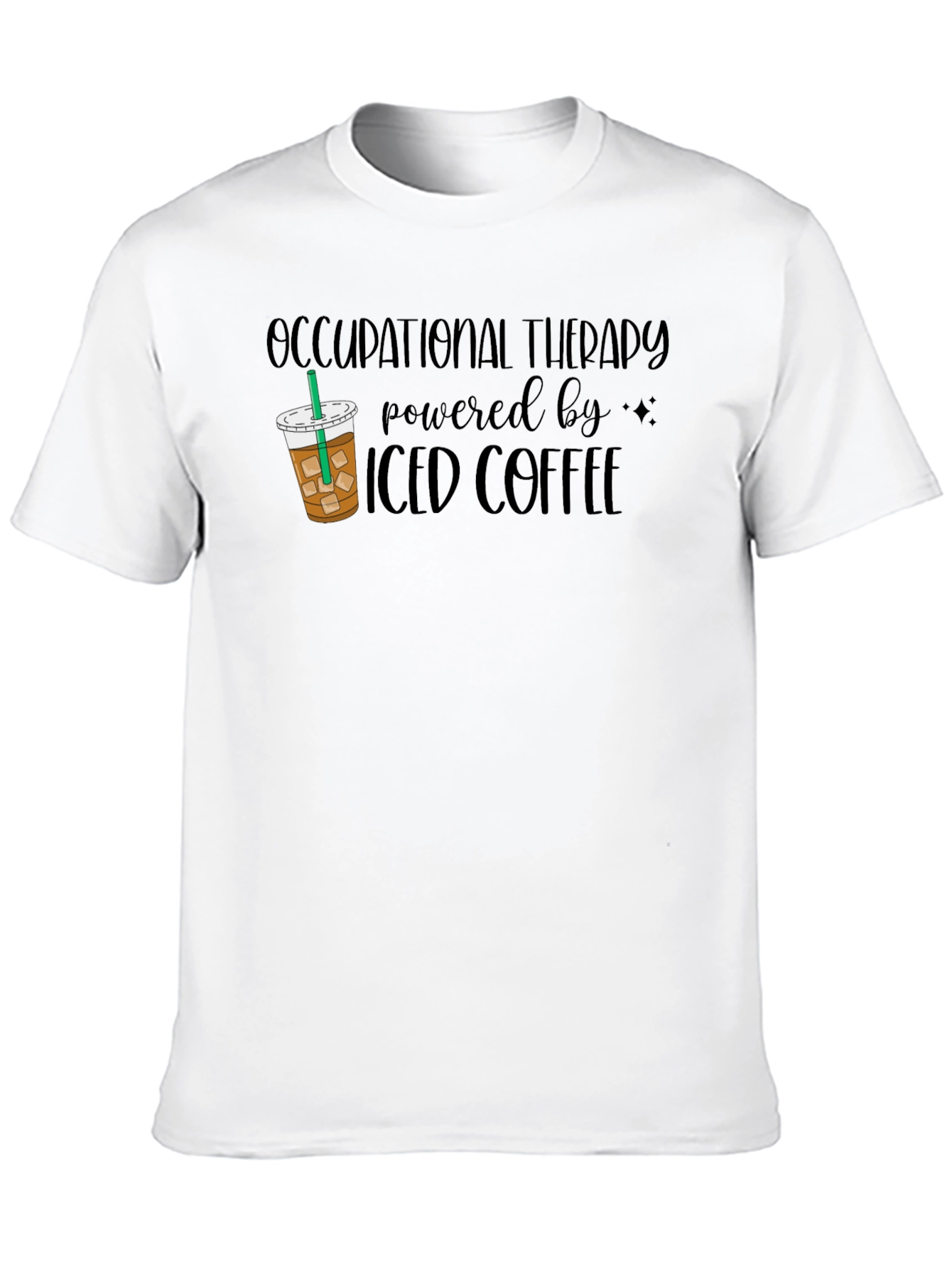 Occupational Therapy Iced Coffee Graphic Tee