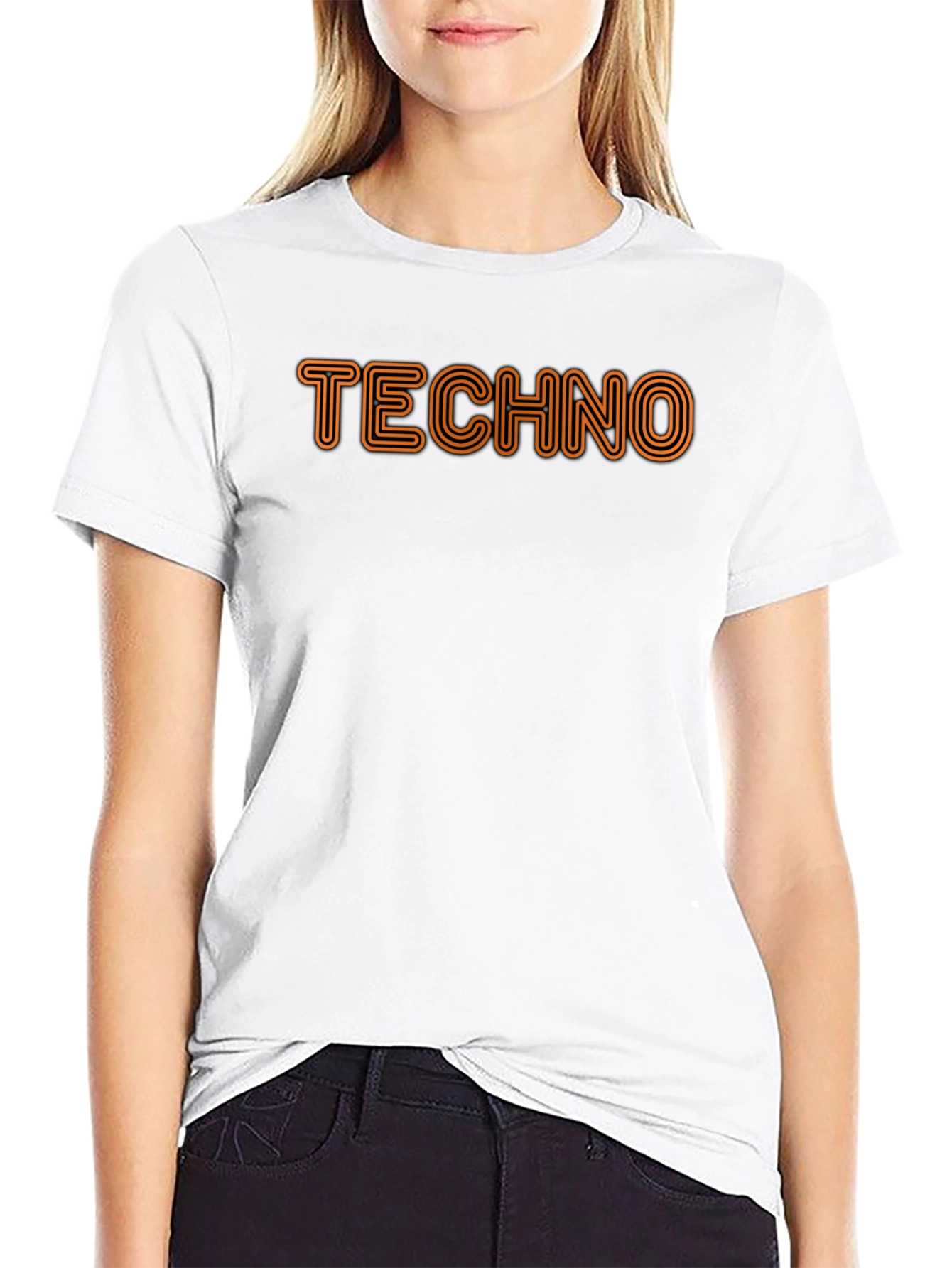 Techno T-Shirt: Retro Style Graphic Tee