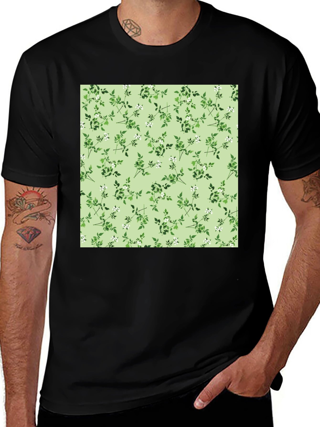 Floral Print Tee - Stylish & Comfortable