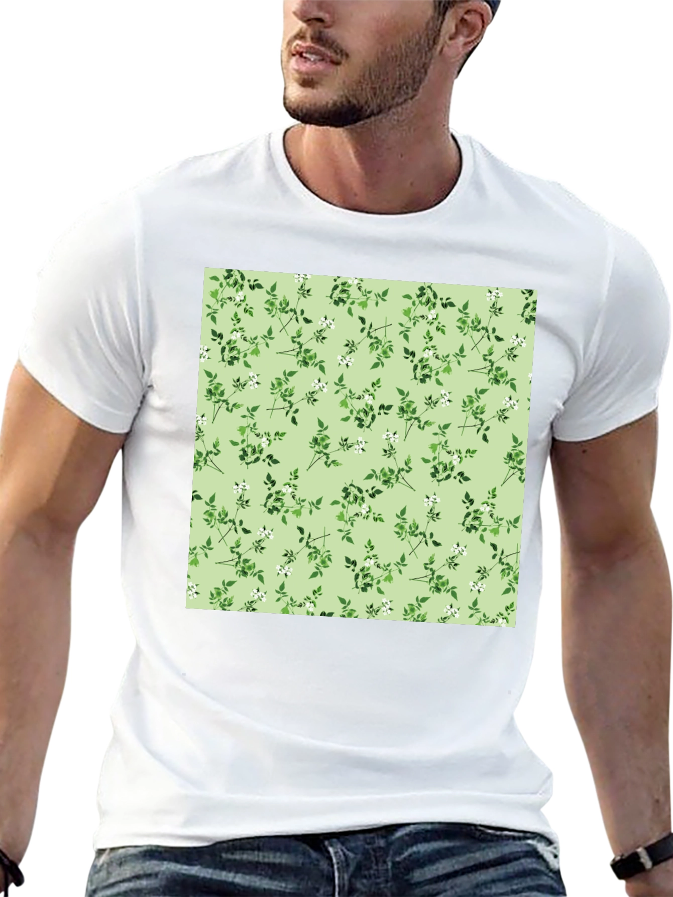 Floral Print Tee - Stylish & Comfortable