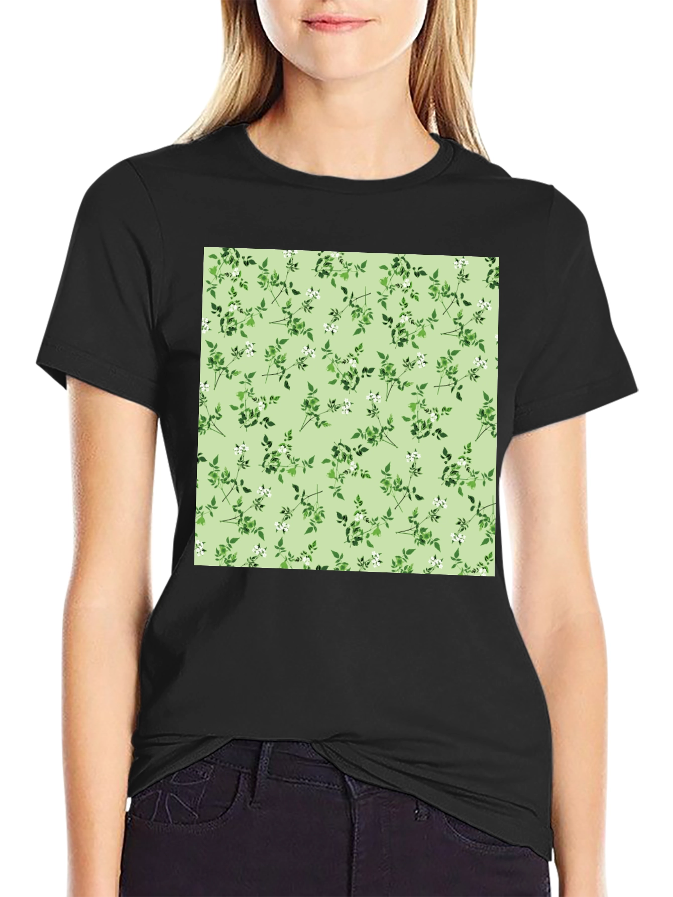 Floral Print Tee - Stylish & Comfortable