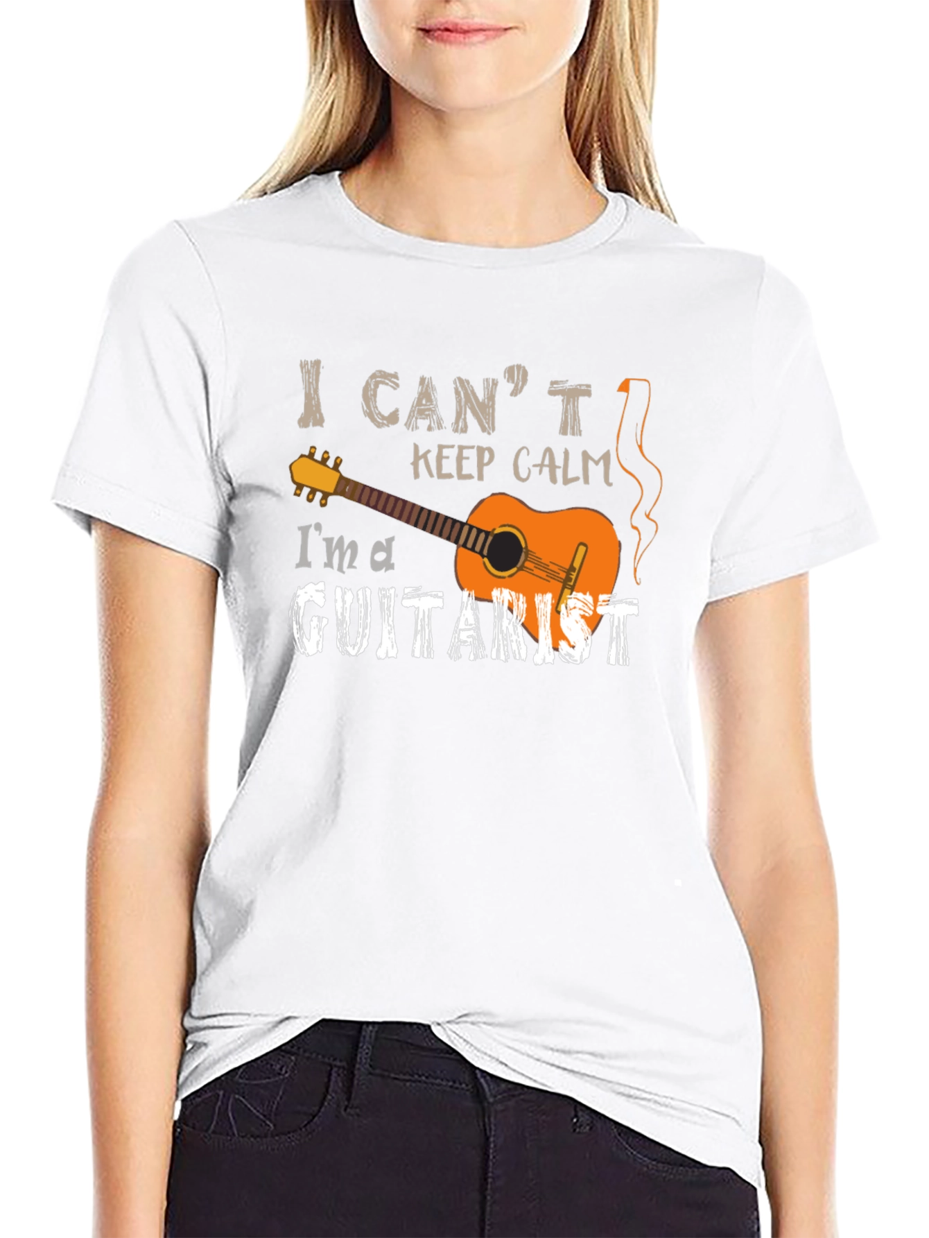 I Cant Keep Calm Im a Guitarist T-Shirt