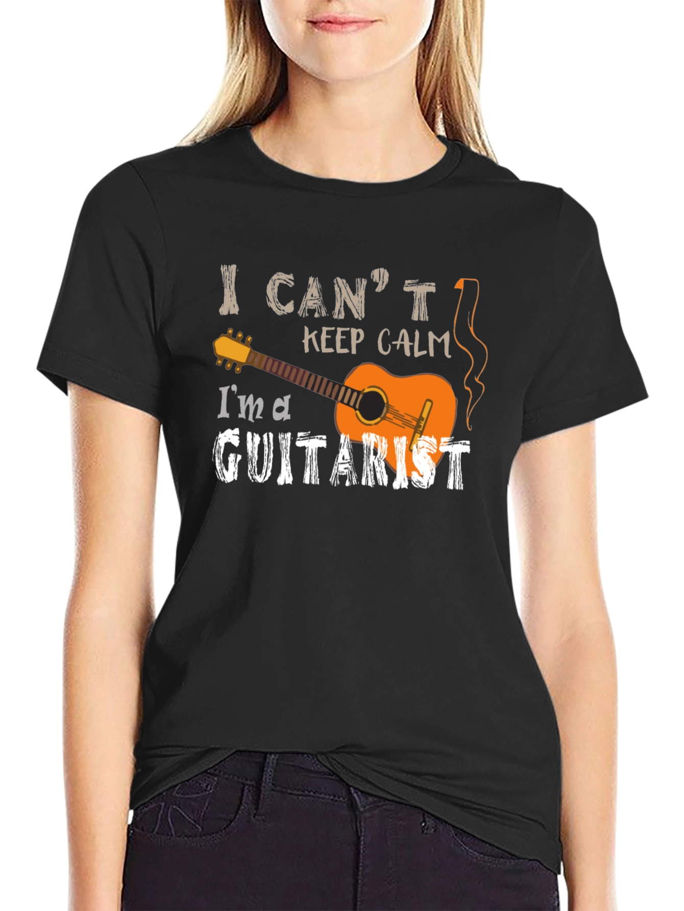 I Cant Keep Calm Im a Guitarist T-Shirt