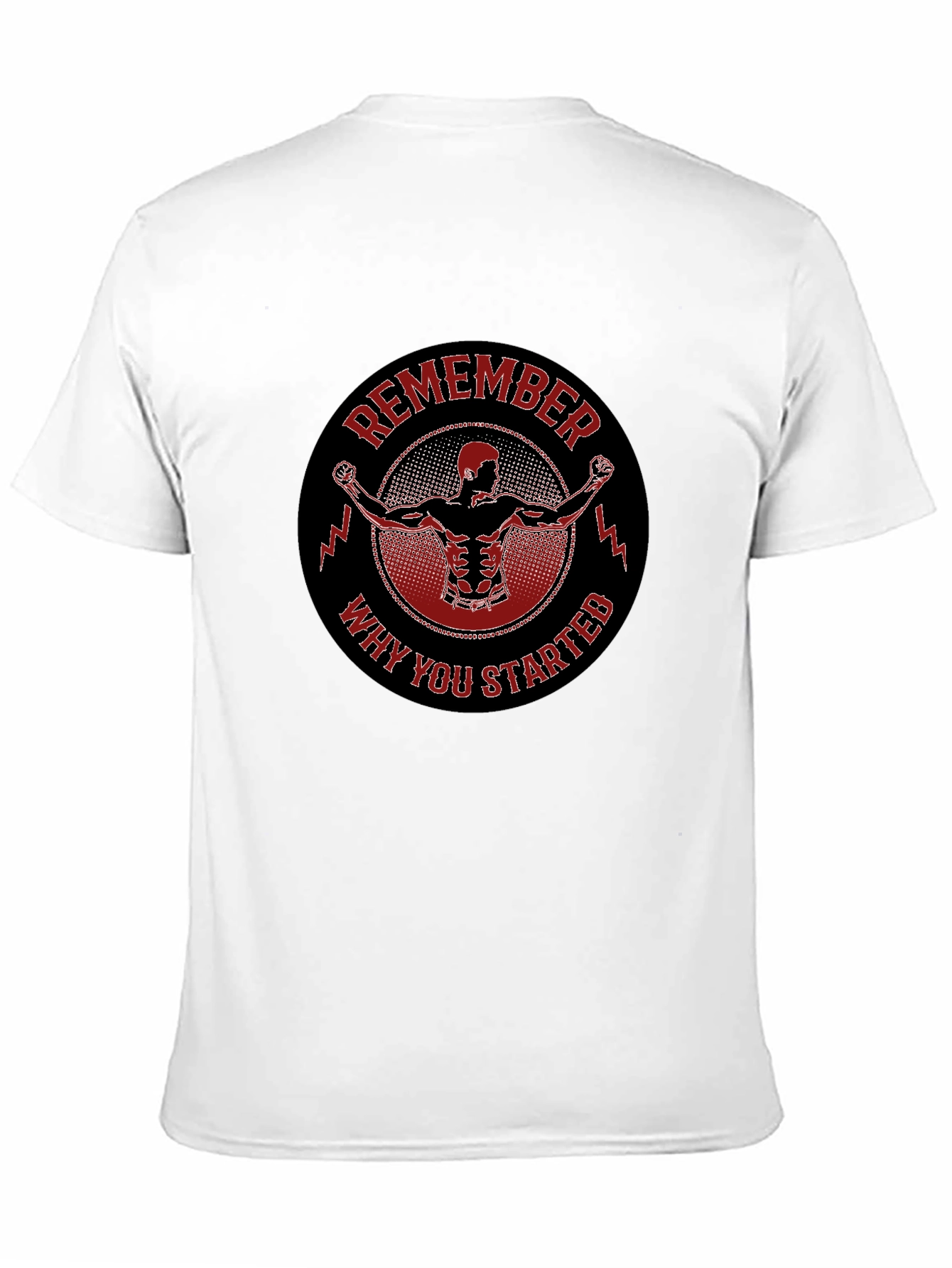 Remember Why You Started Black T-Shirt