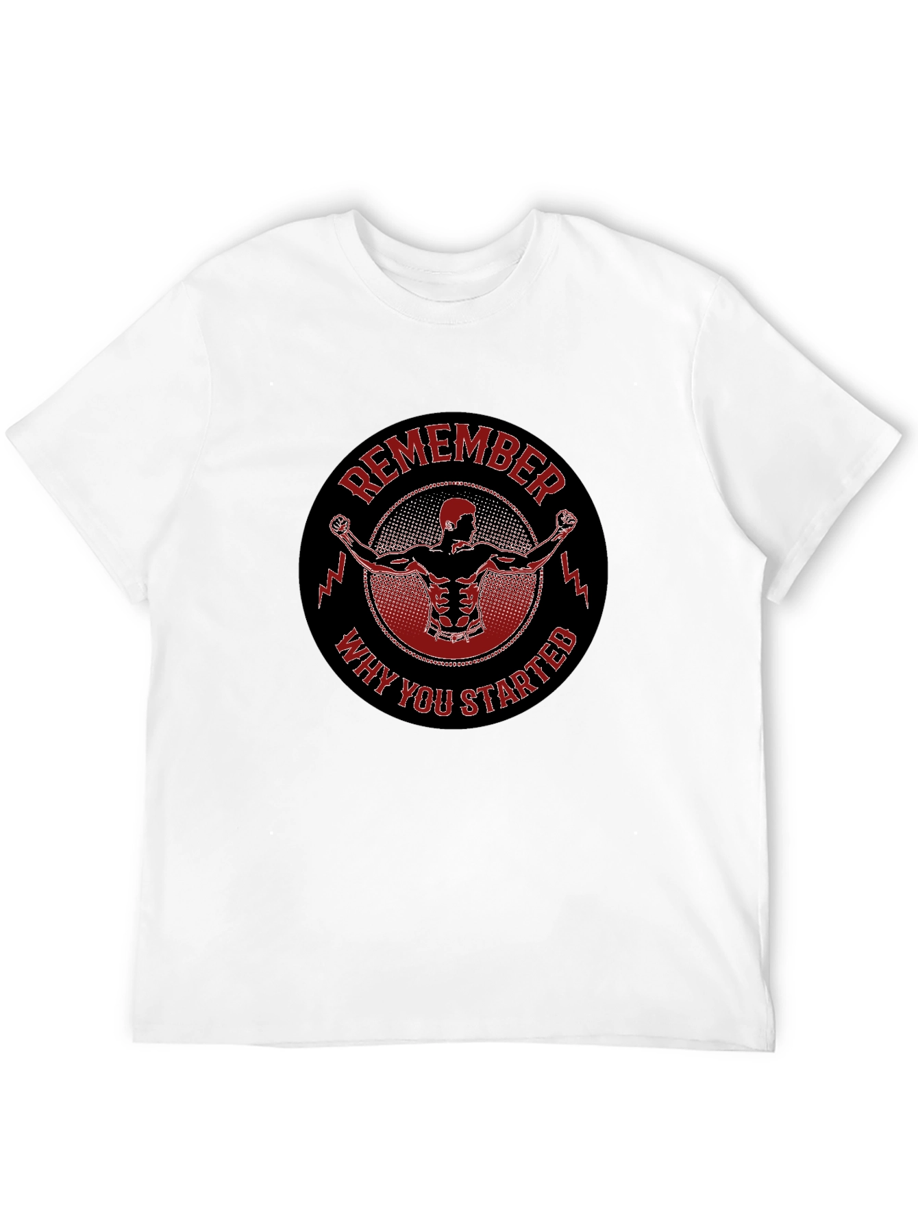 Remember Why You Started Black T-Shirt