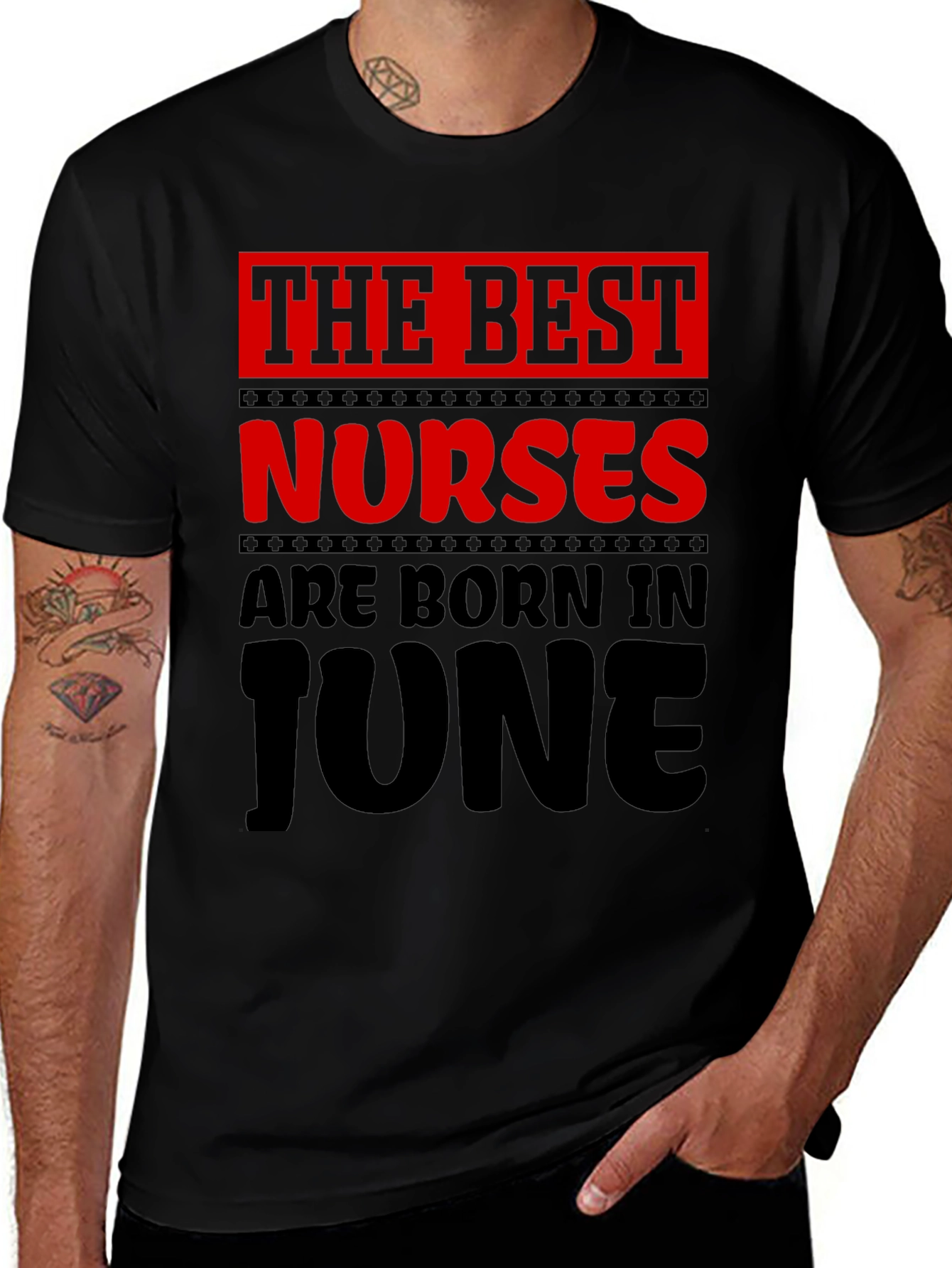 Best Nurses Born in June T-Shirt
