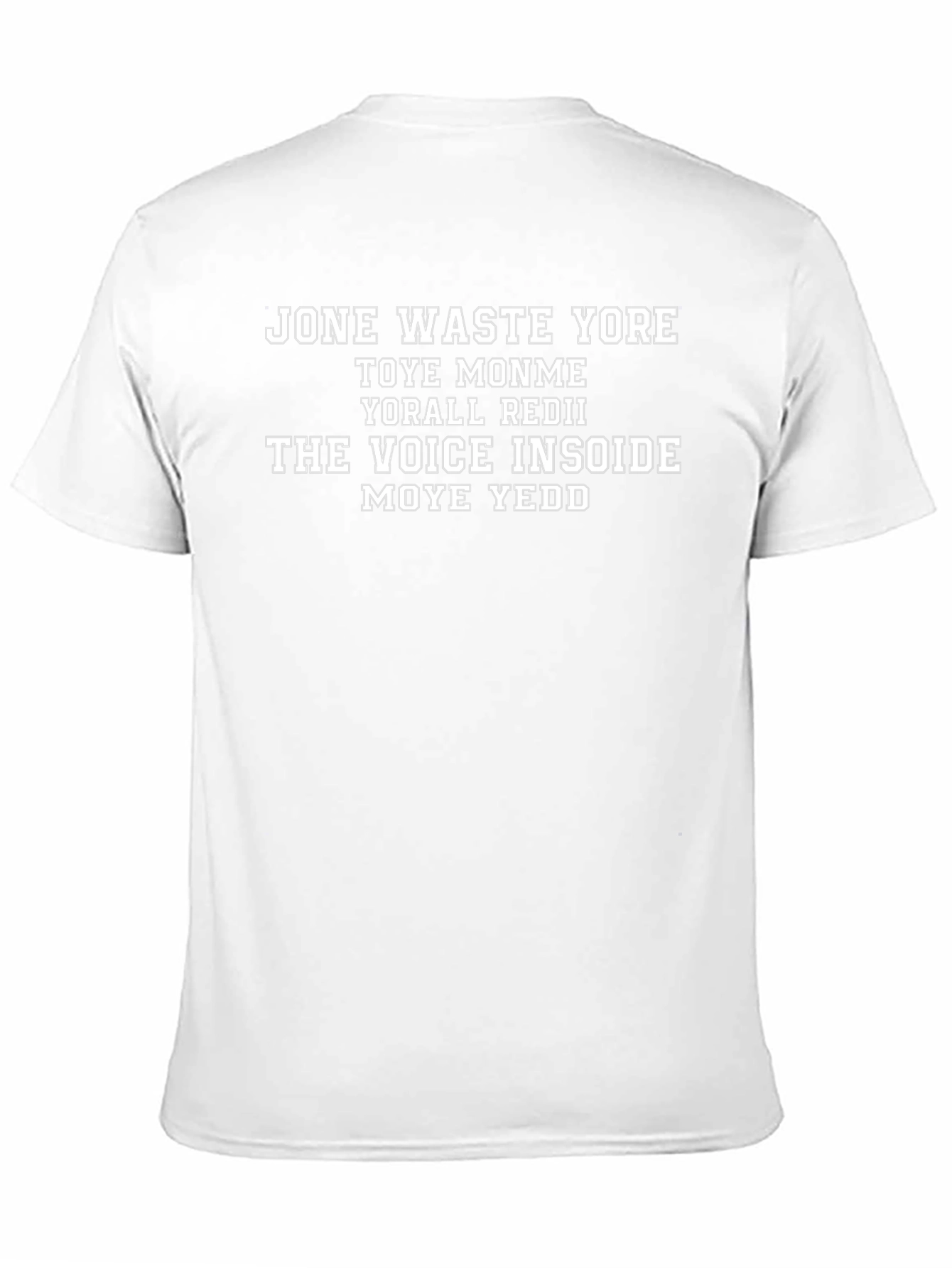 Jone Waste Yore Toye Monme T-Shirt