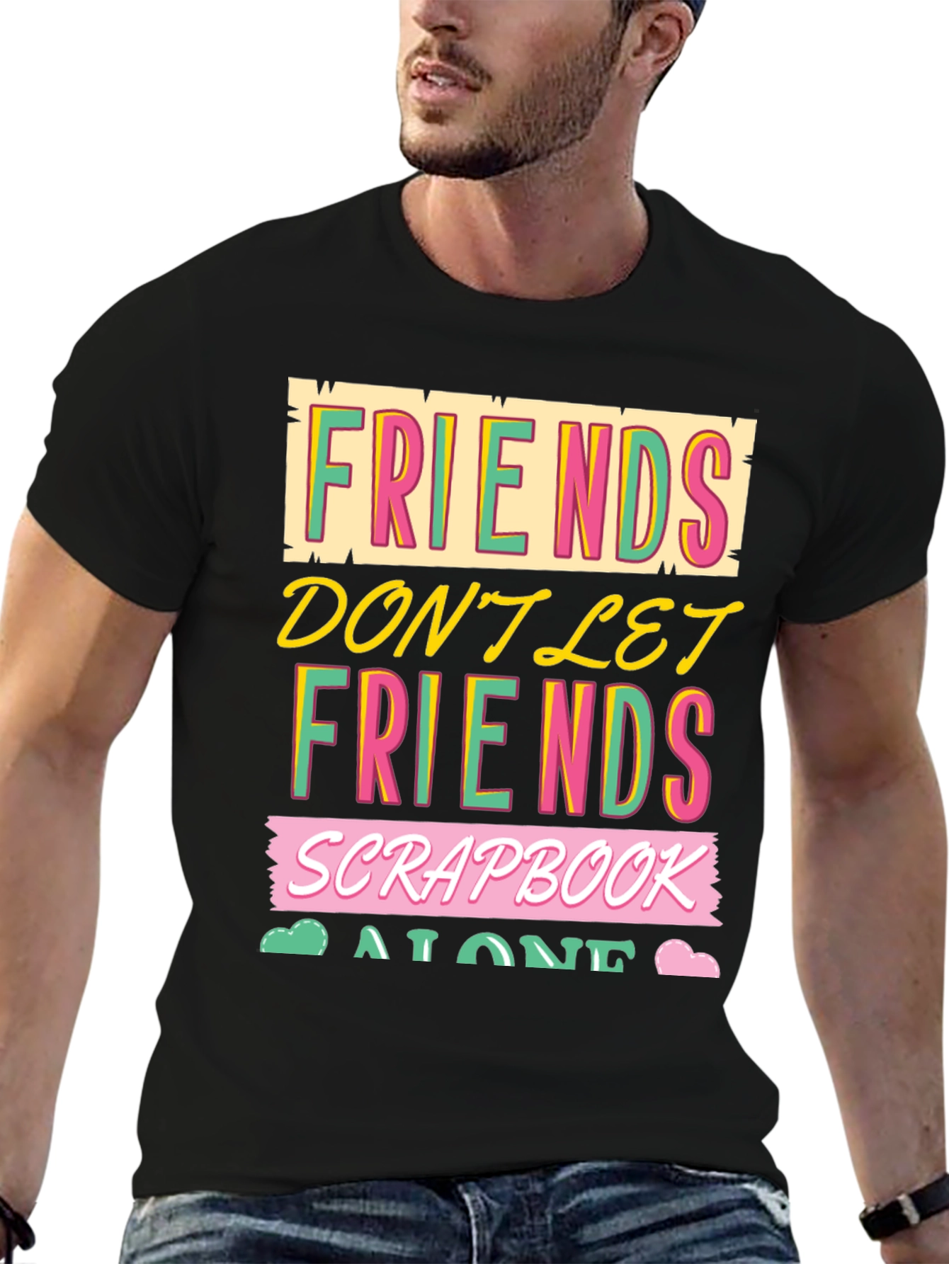 Friends Scrapbook T-Shirt - Gift for Scrapbookers