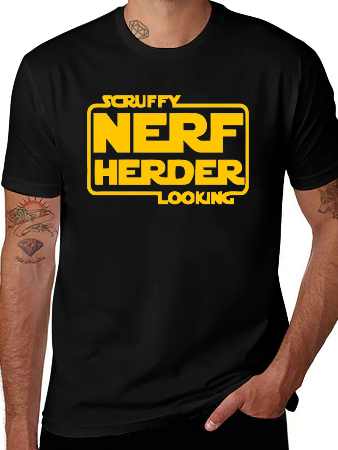Scruffy Nerf Herder Looking T-Shirt