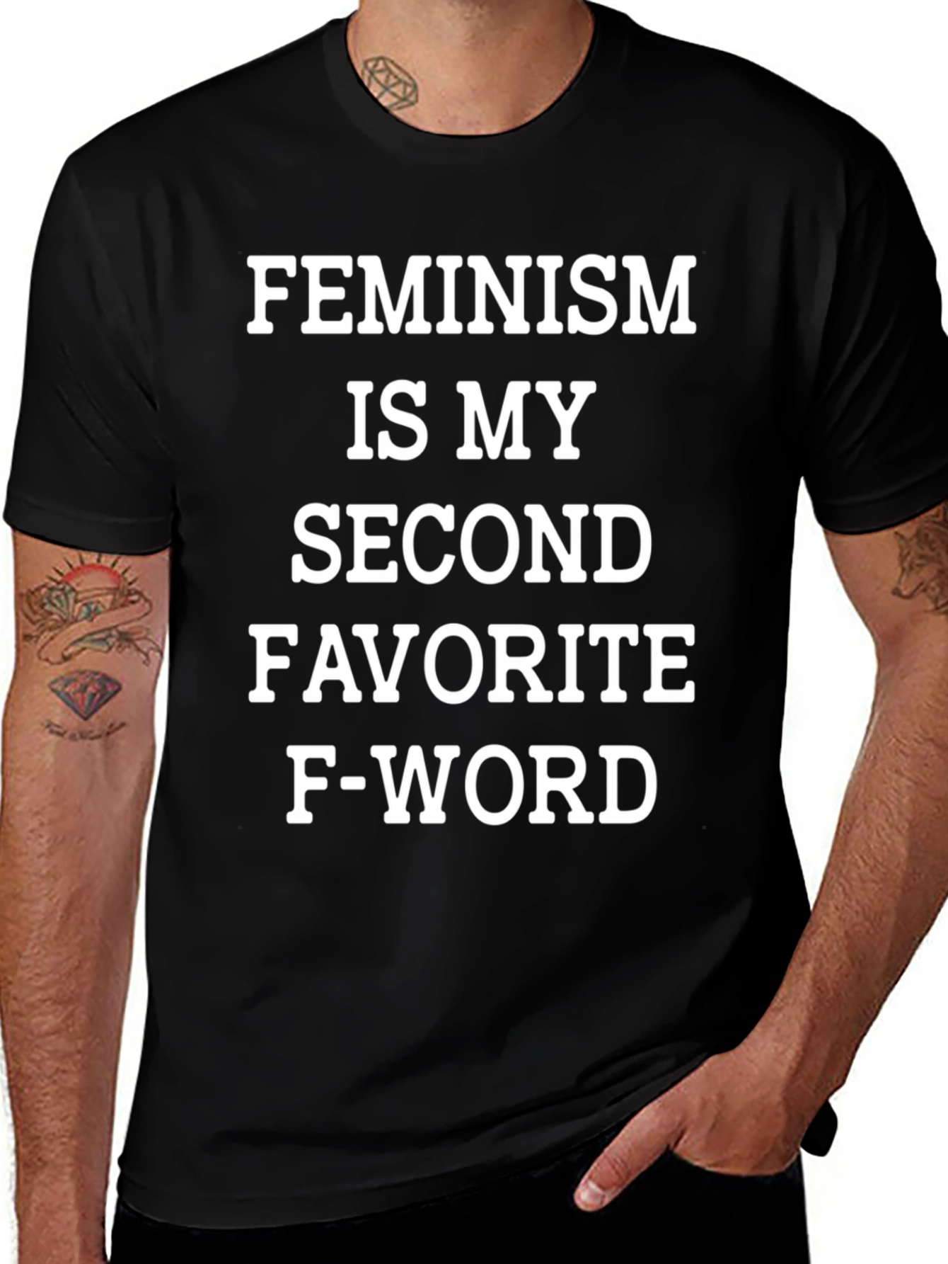 Feminism Second Favorite F-Word Graphic Tee