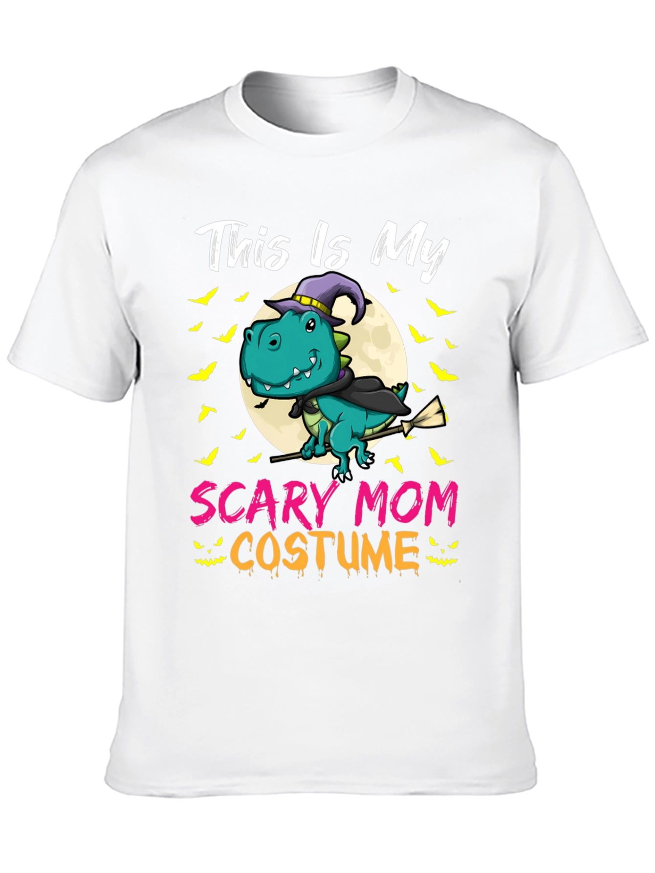 Scary Mom Costume T-Rex Halloween T-Shirt