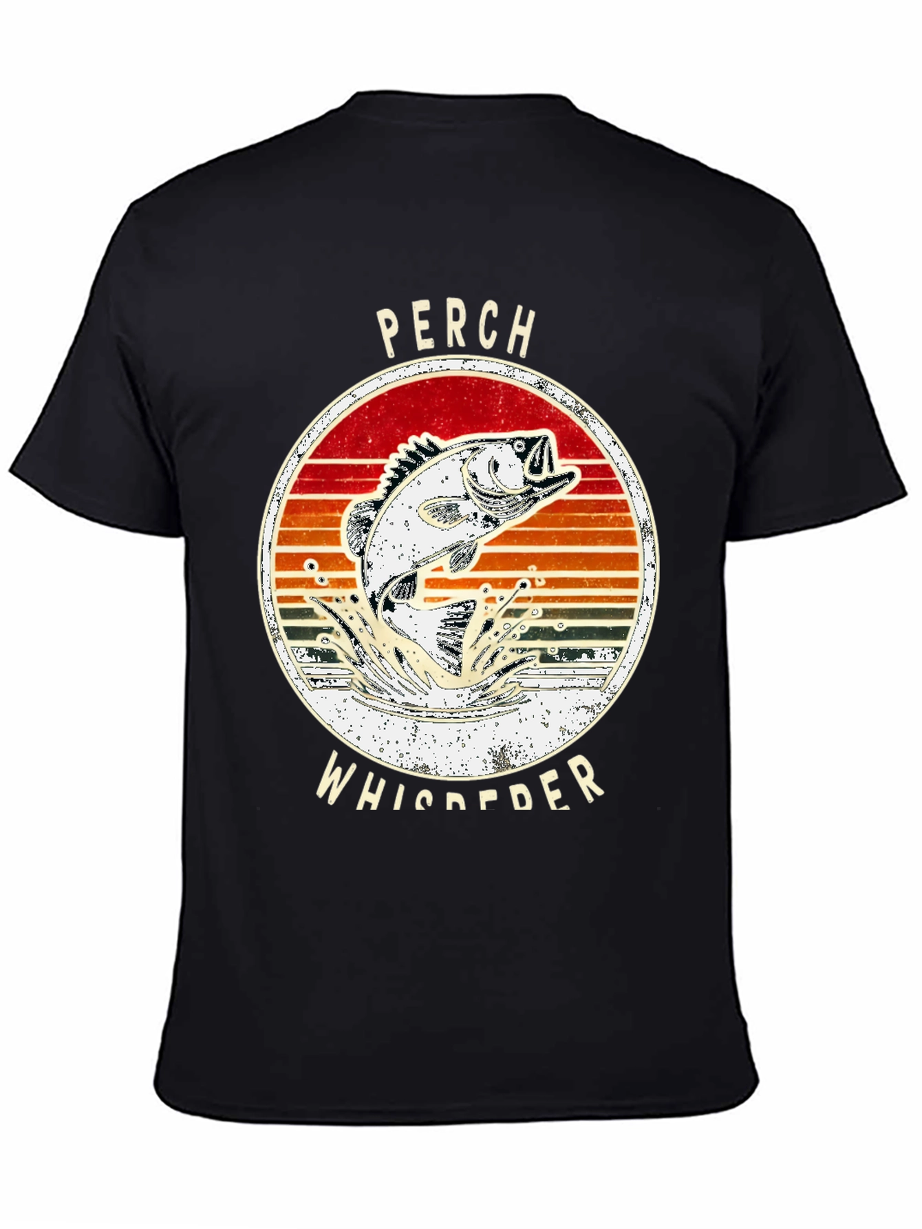 Perch Whisperer T-Shirt - Fishing Design