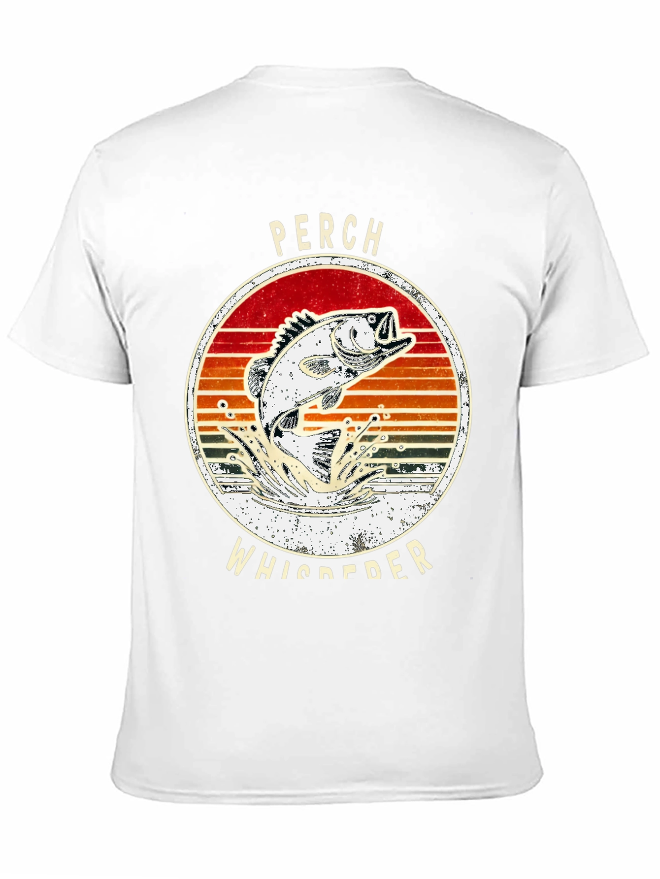 Perch Whisperer T-Shirt - Fishing Design