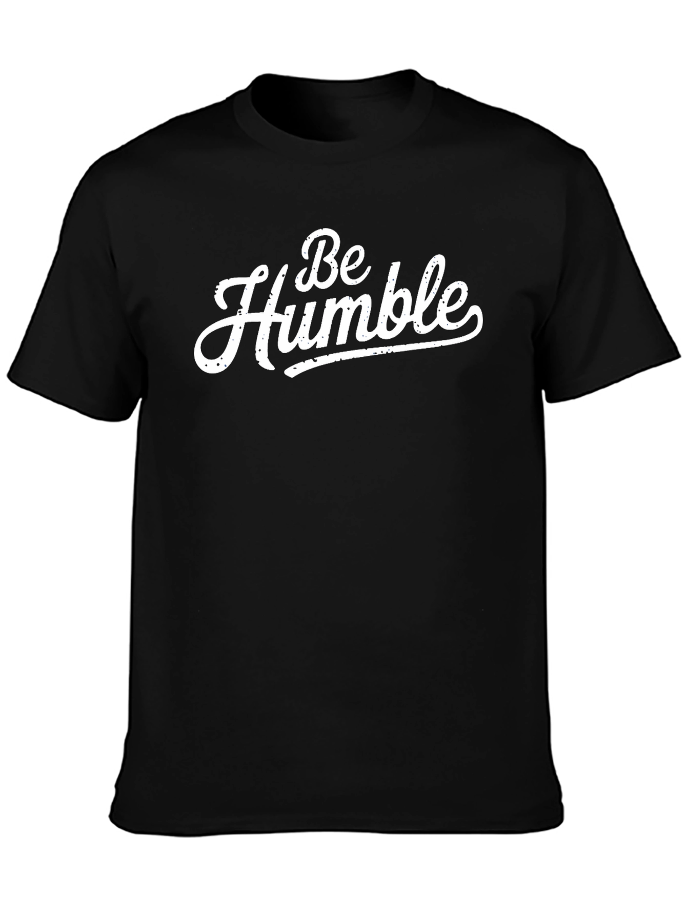 Be Humble Graphic Tee - Stylish Black Cotton T-Shirt