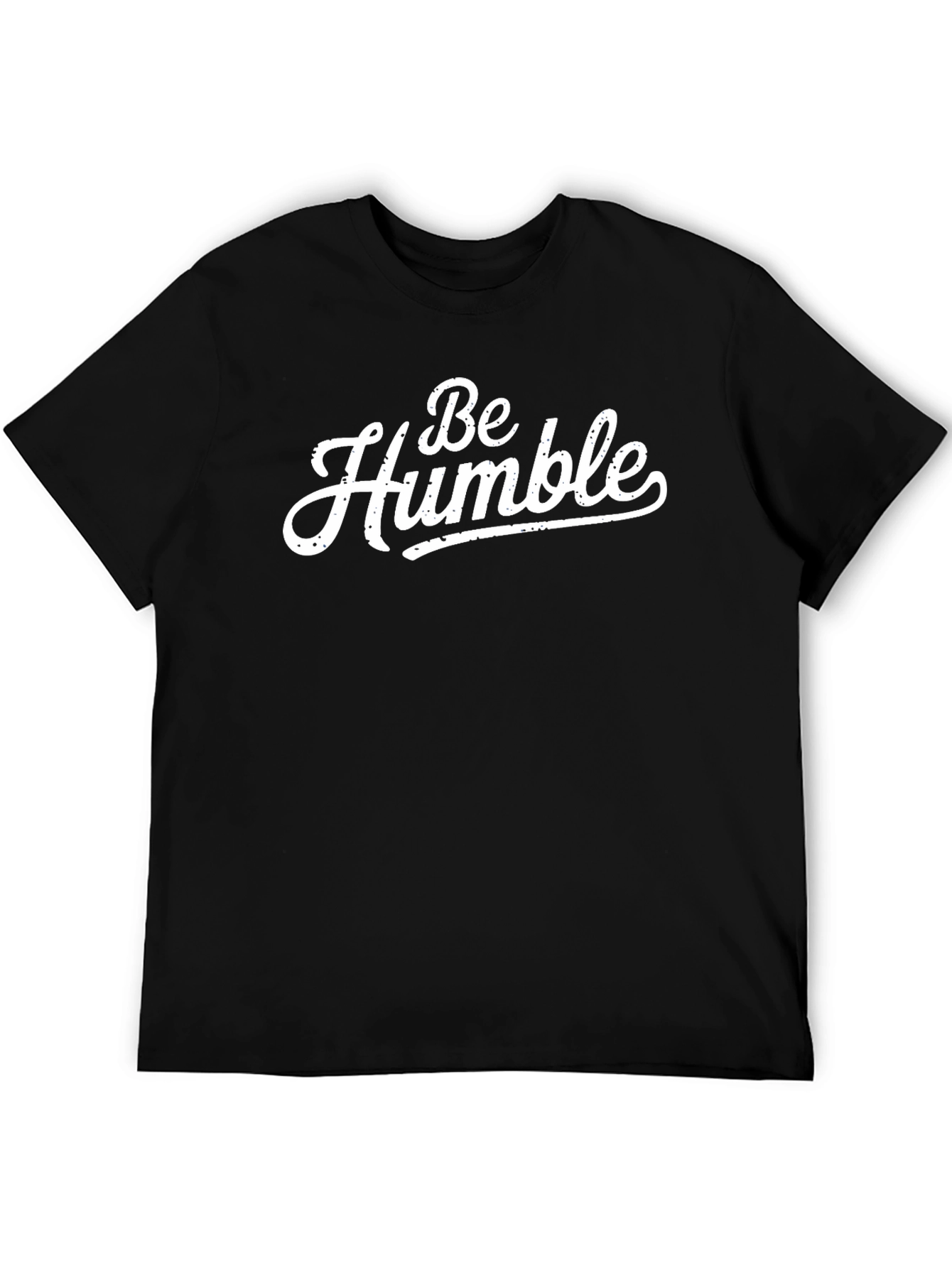 Be Humble Graphic Tee - Stylish Black Cotton T-Shirt