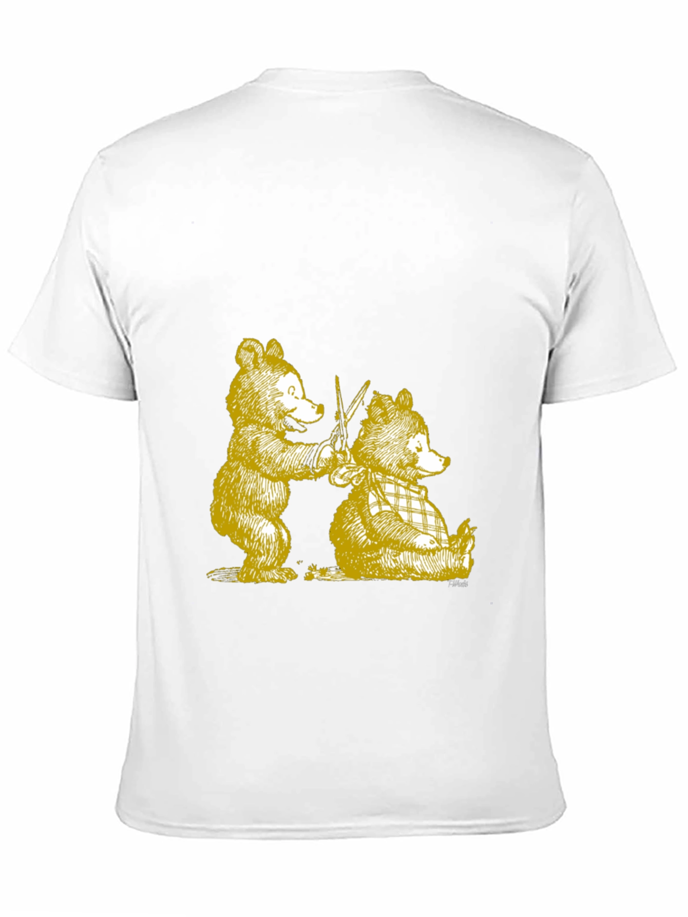Bear Barber Graphic Tee