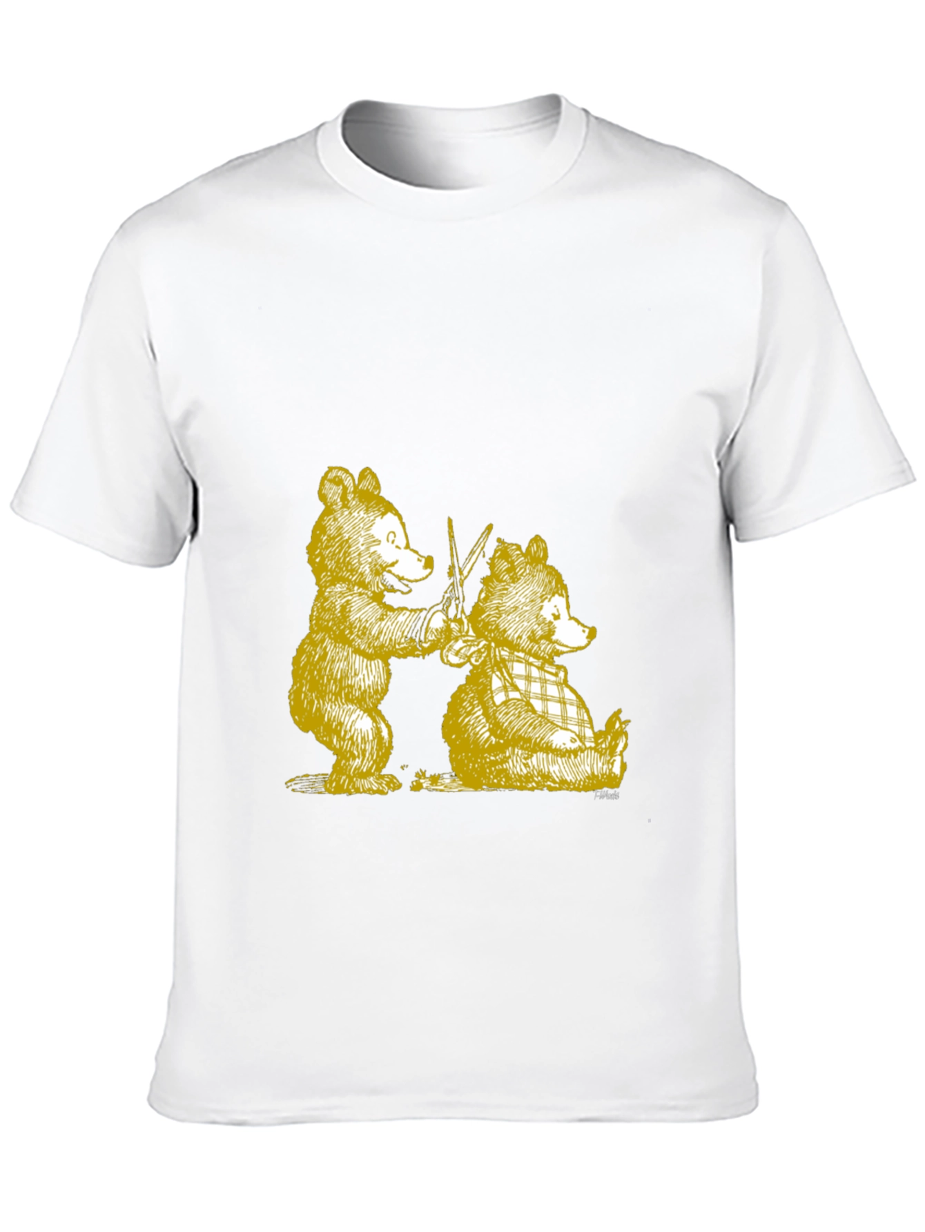 Bear Barber Graphic Tee