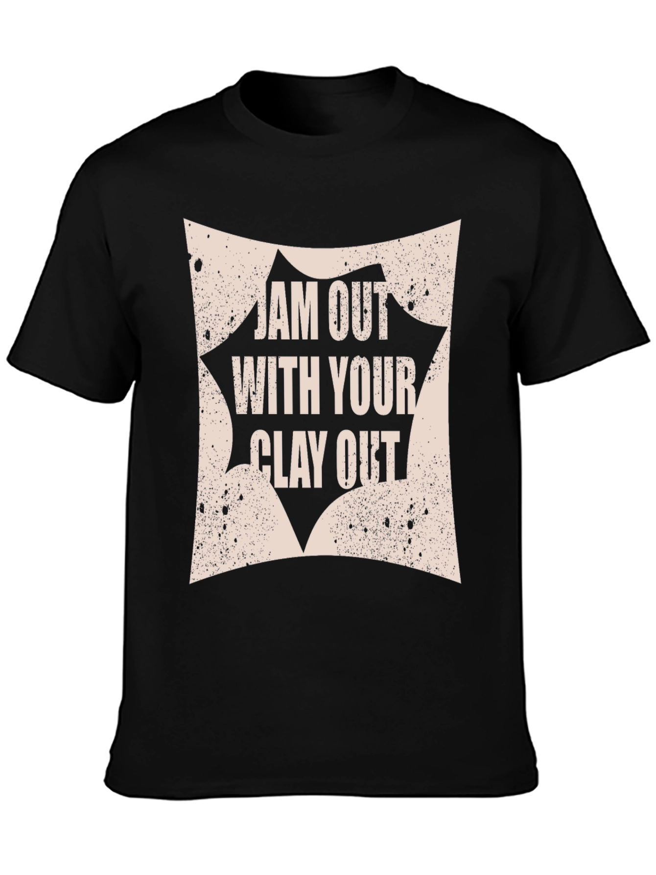 Jam Out T-Shirt - Black Cotton Tee