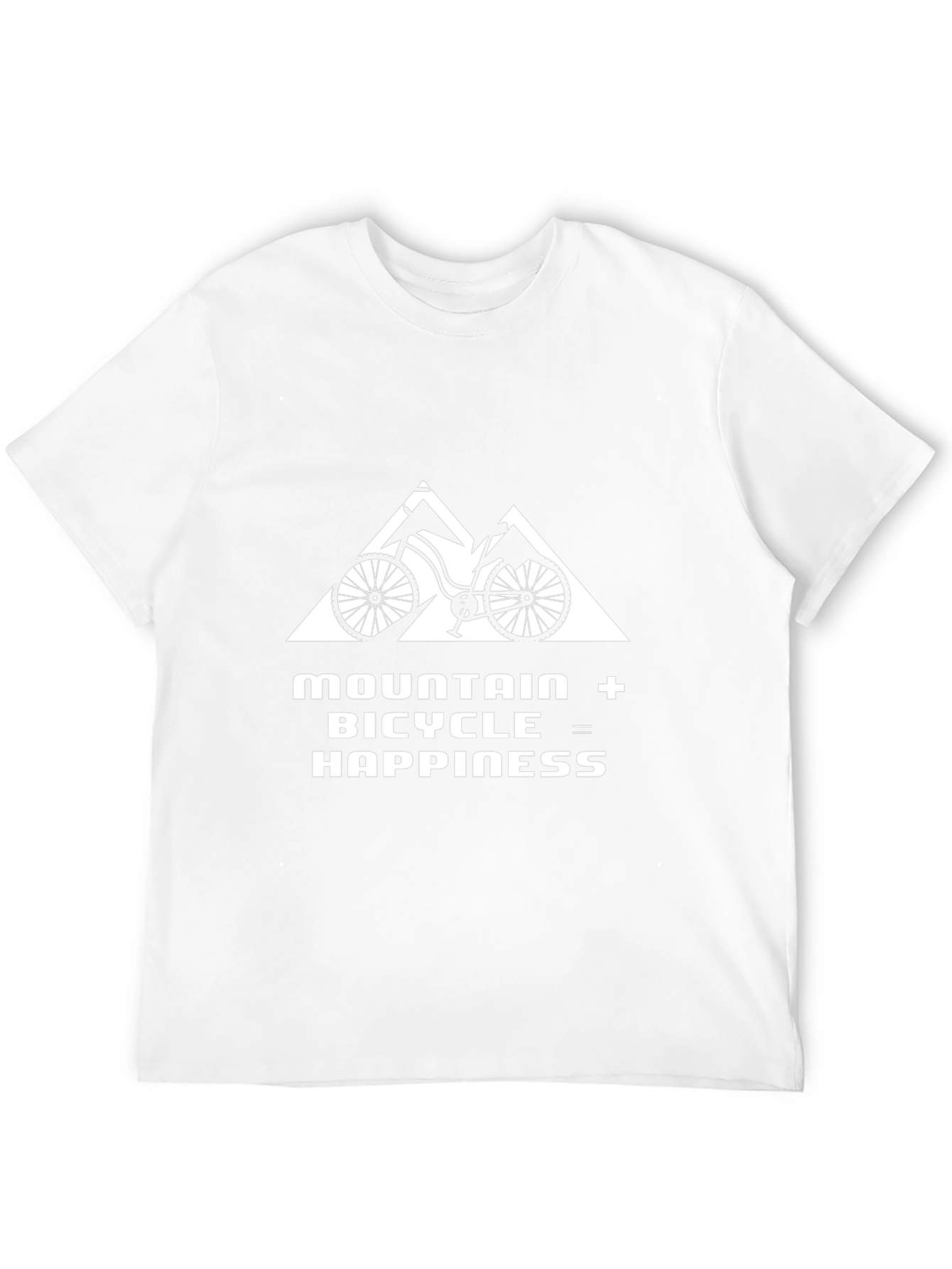 Mountain Bike Happiness Graphic T-Shirt