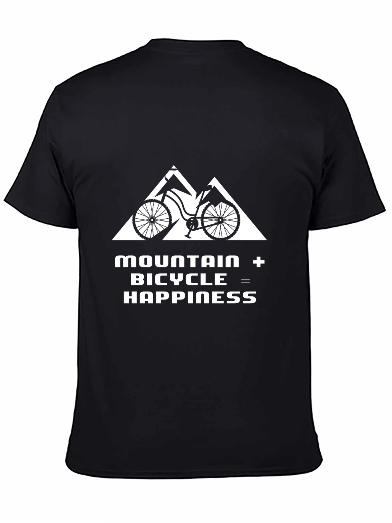 Mountain Bike Happiness Graphic T-Shirt