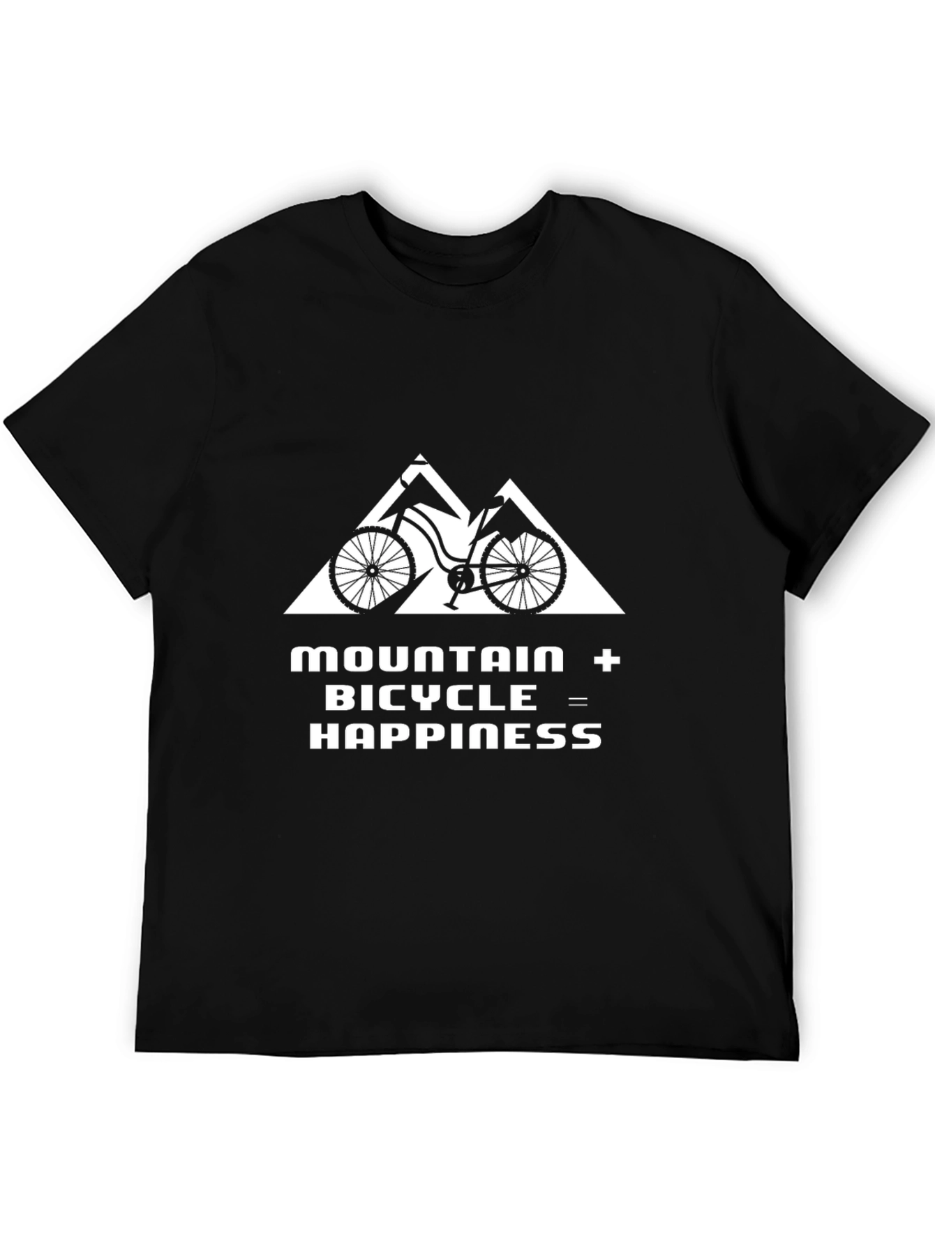 Mountain Bike Happiness Graphic T-Shirt