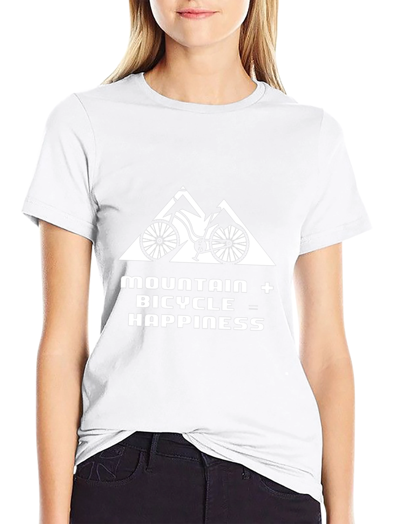 Mountain Bike Happiness Graphic T-Shirt