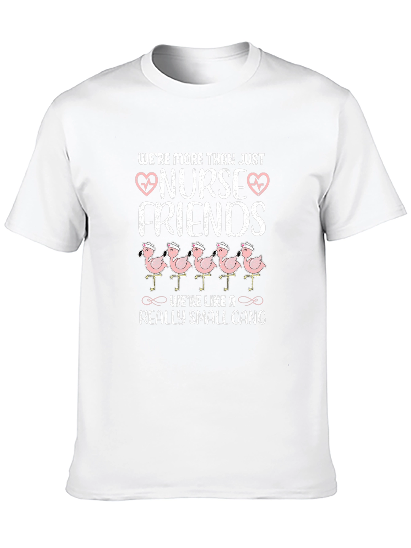 Nurse Friends T-Shirt Flamingo Gang Tee