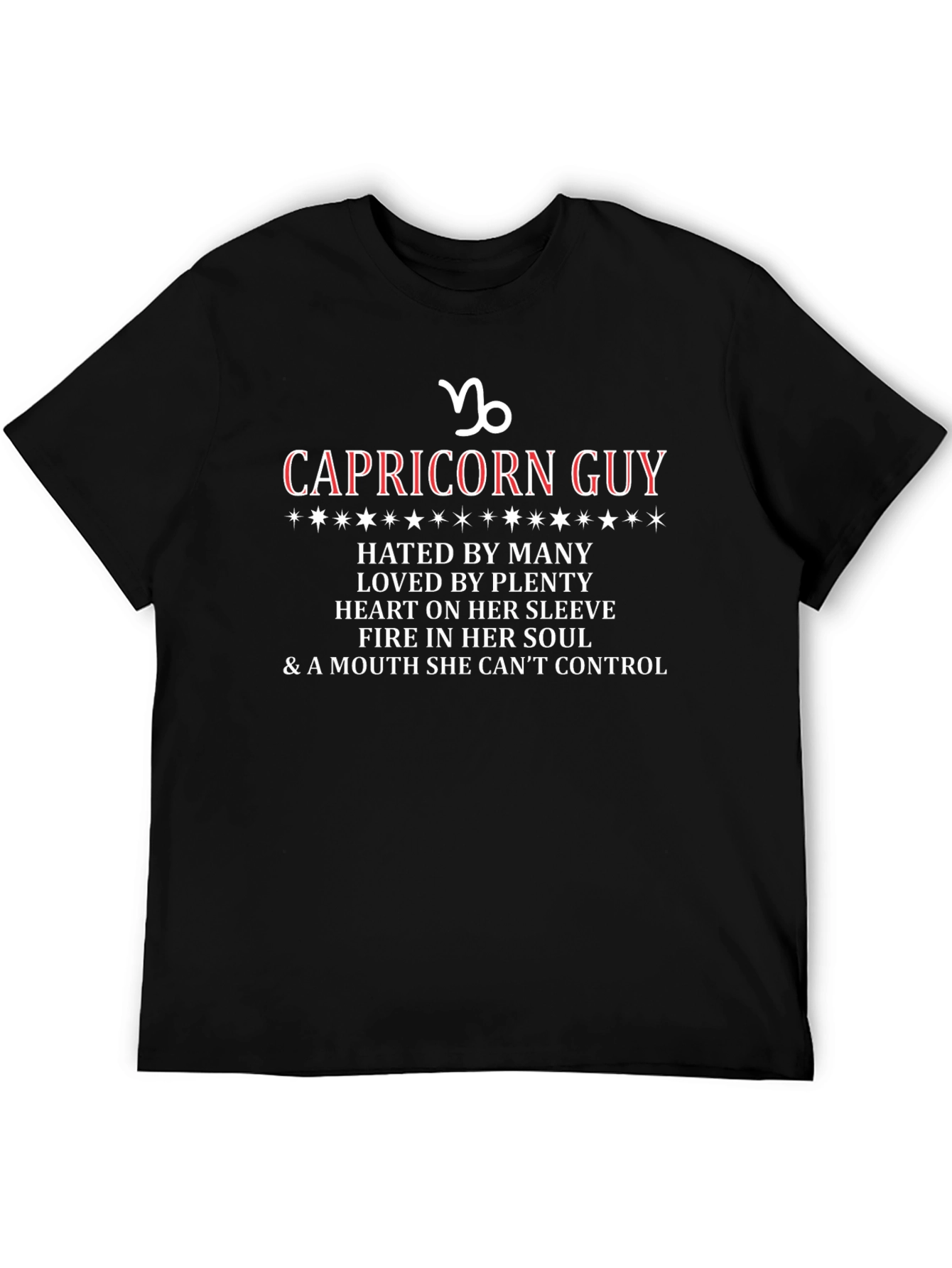 Capricorn Guy Zodiac T-Shirt