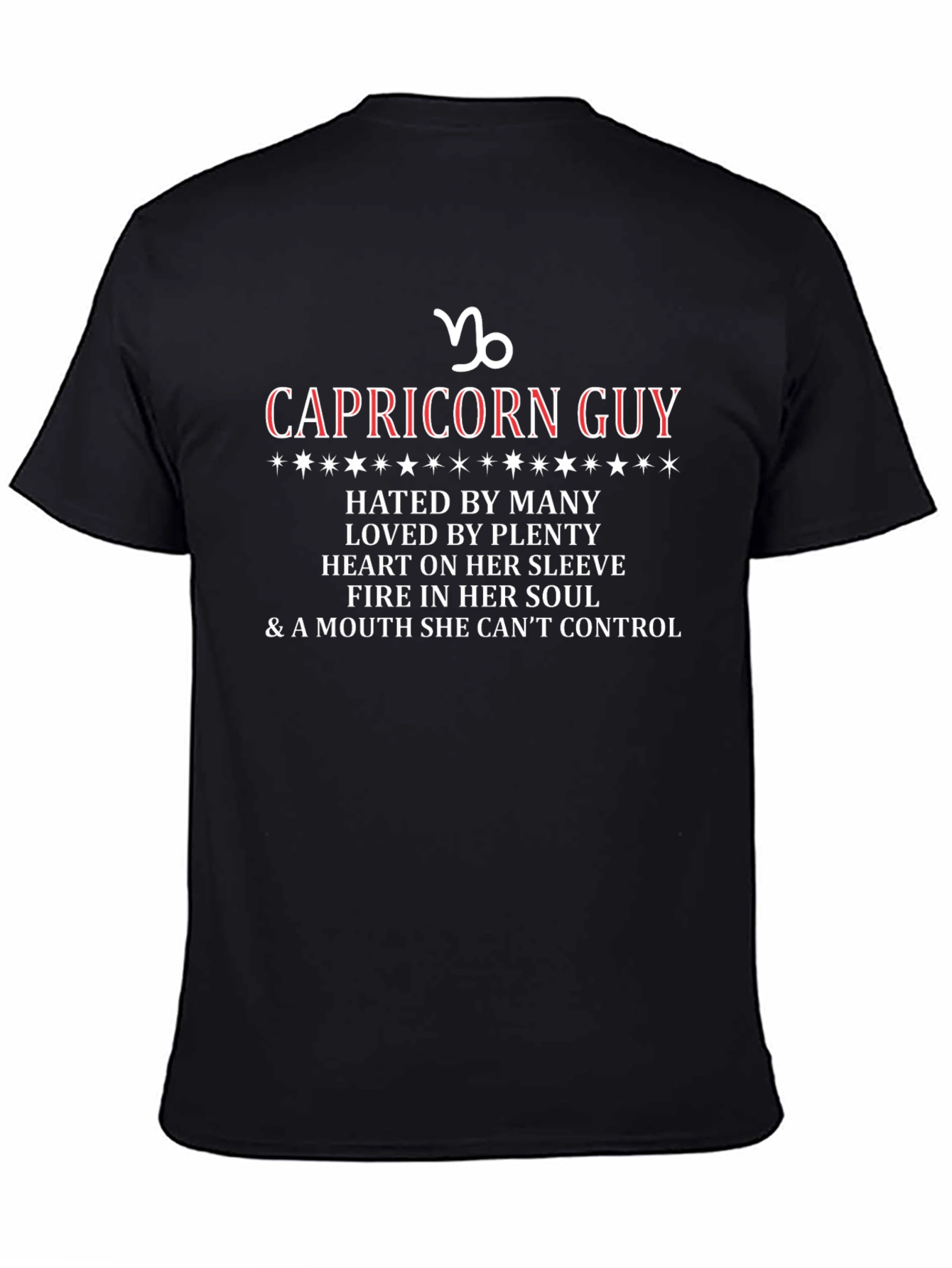Capricorn Guy Zodiac T-Shirt