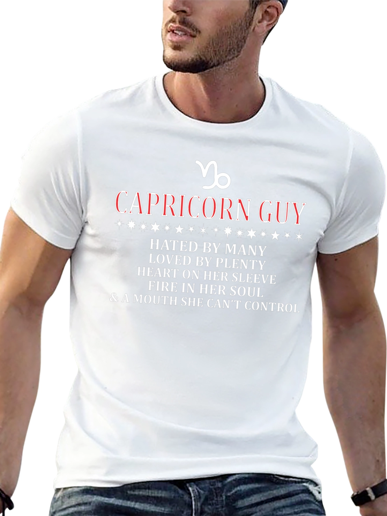 Capricorn Guy Zodiac T-Shirt