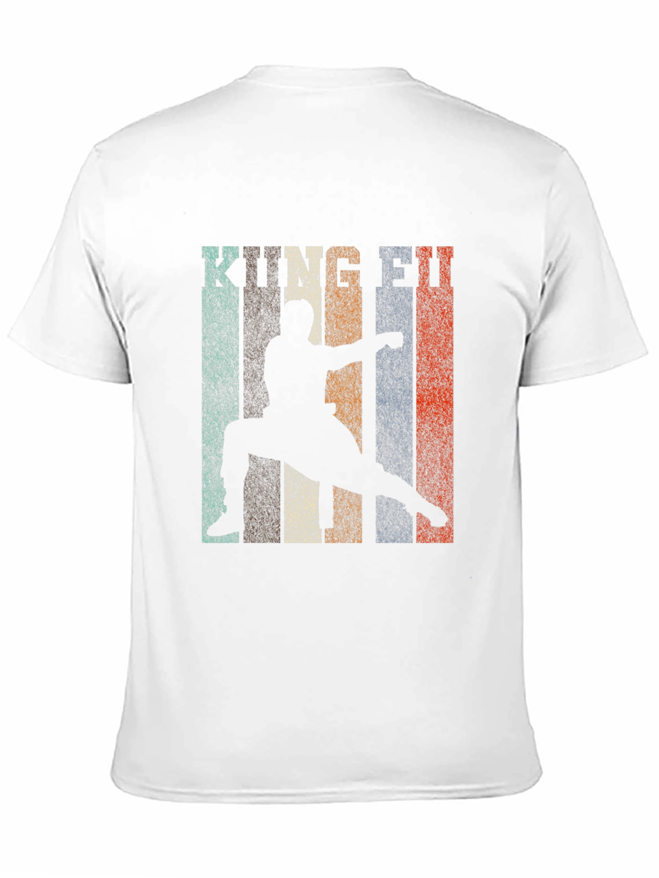 Retro Kung Fu Martial Arts Black T-Shirt