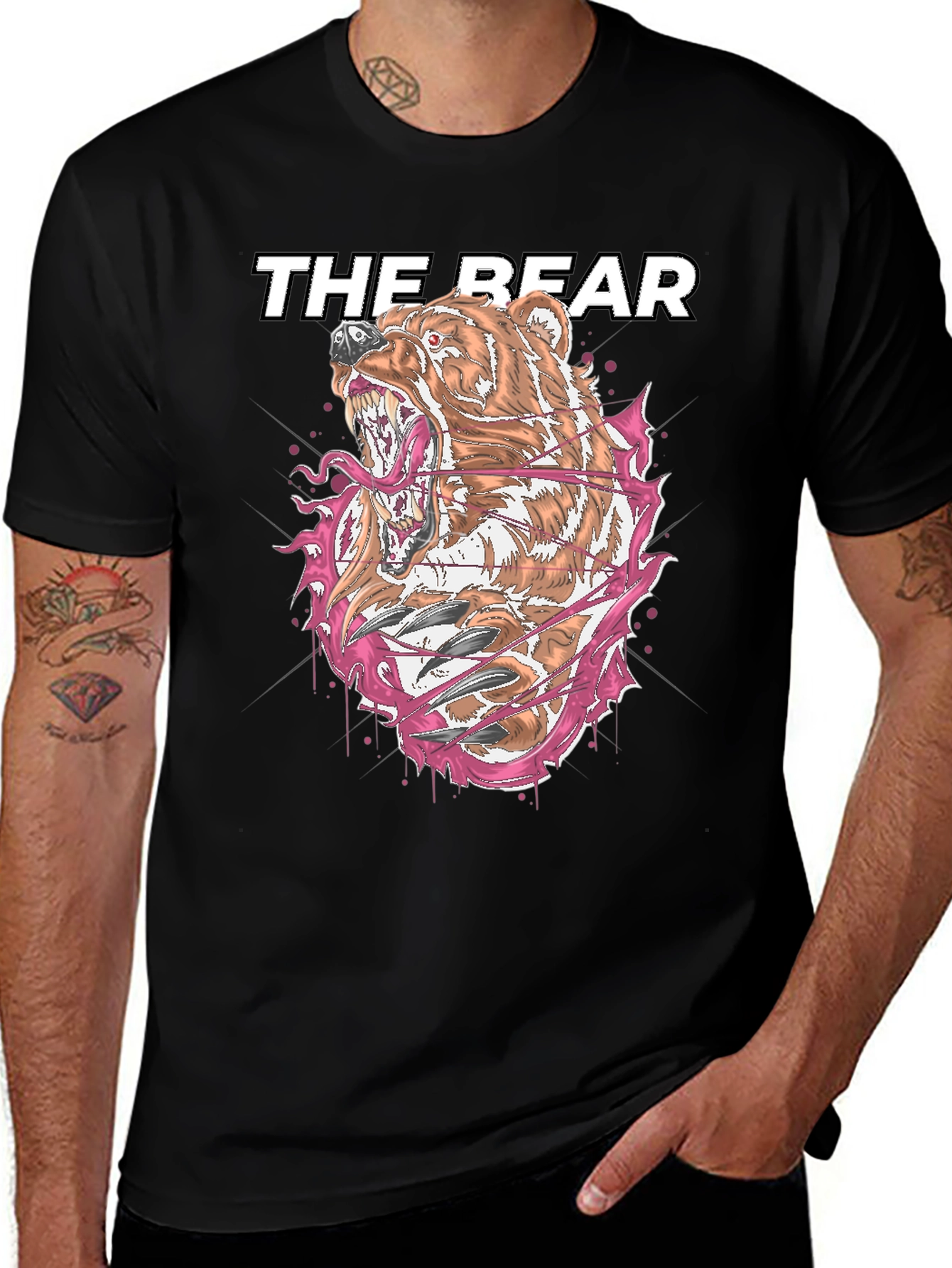 The Bear T-Shirt - Fierce Graphic Tee