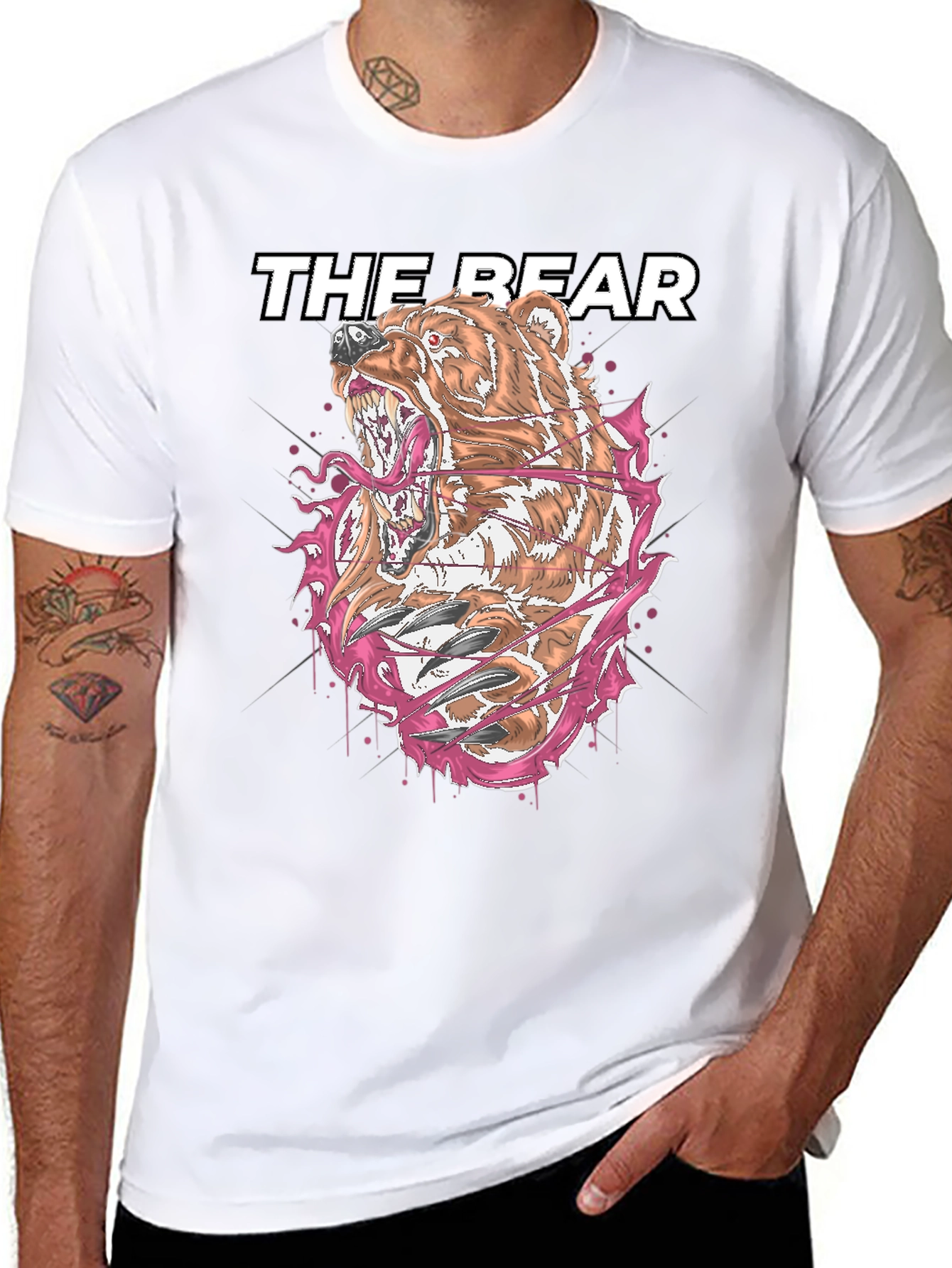 The Bear T-Shirt - Fierce Graphic Tee