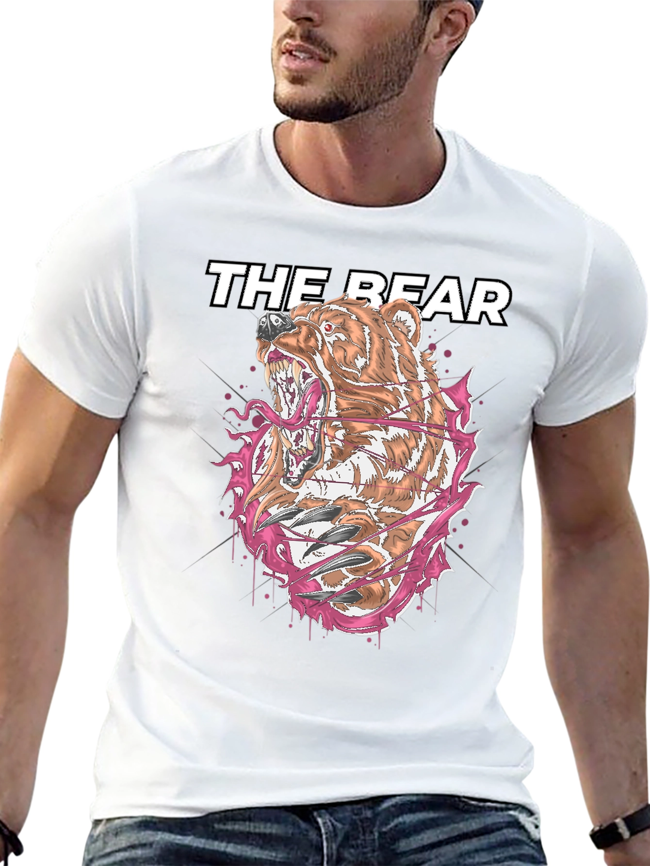 The Bear T-Shirt - Fierce Graphic Tee