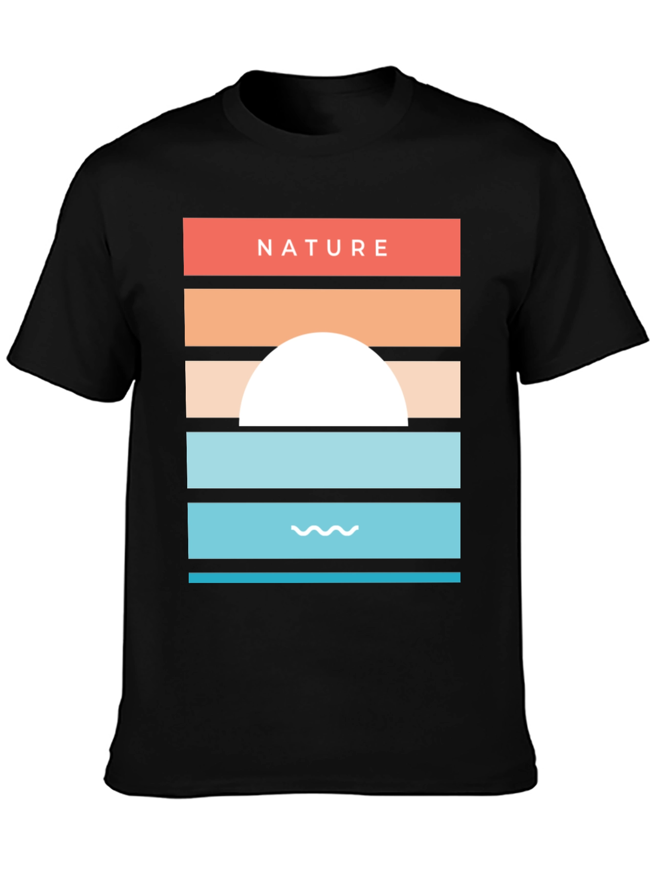 Nature Sunset Graphic Tee - Stylish Unisex T-Shirt