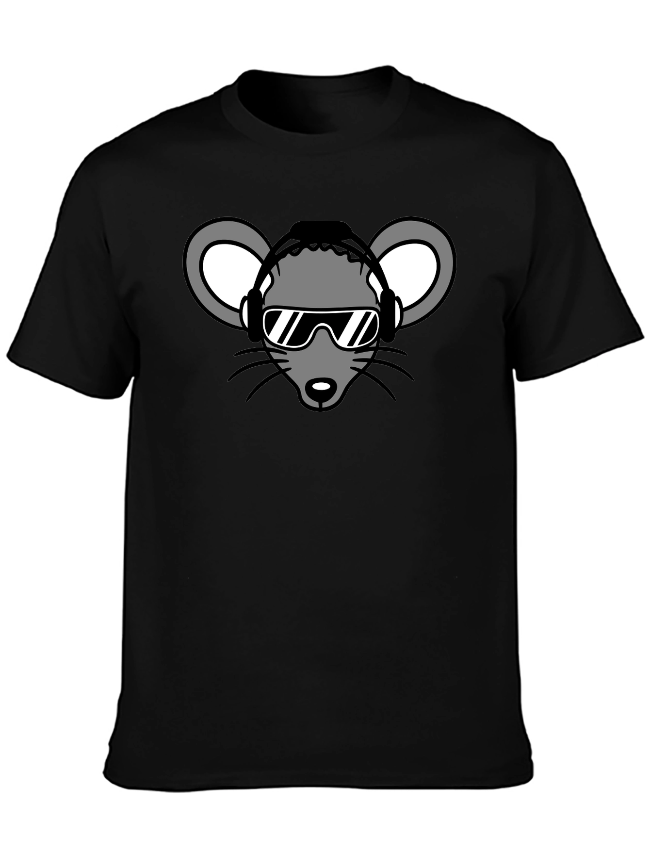 DJ Mouse Graphic Tee - Cool & Unique!