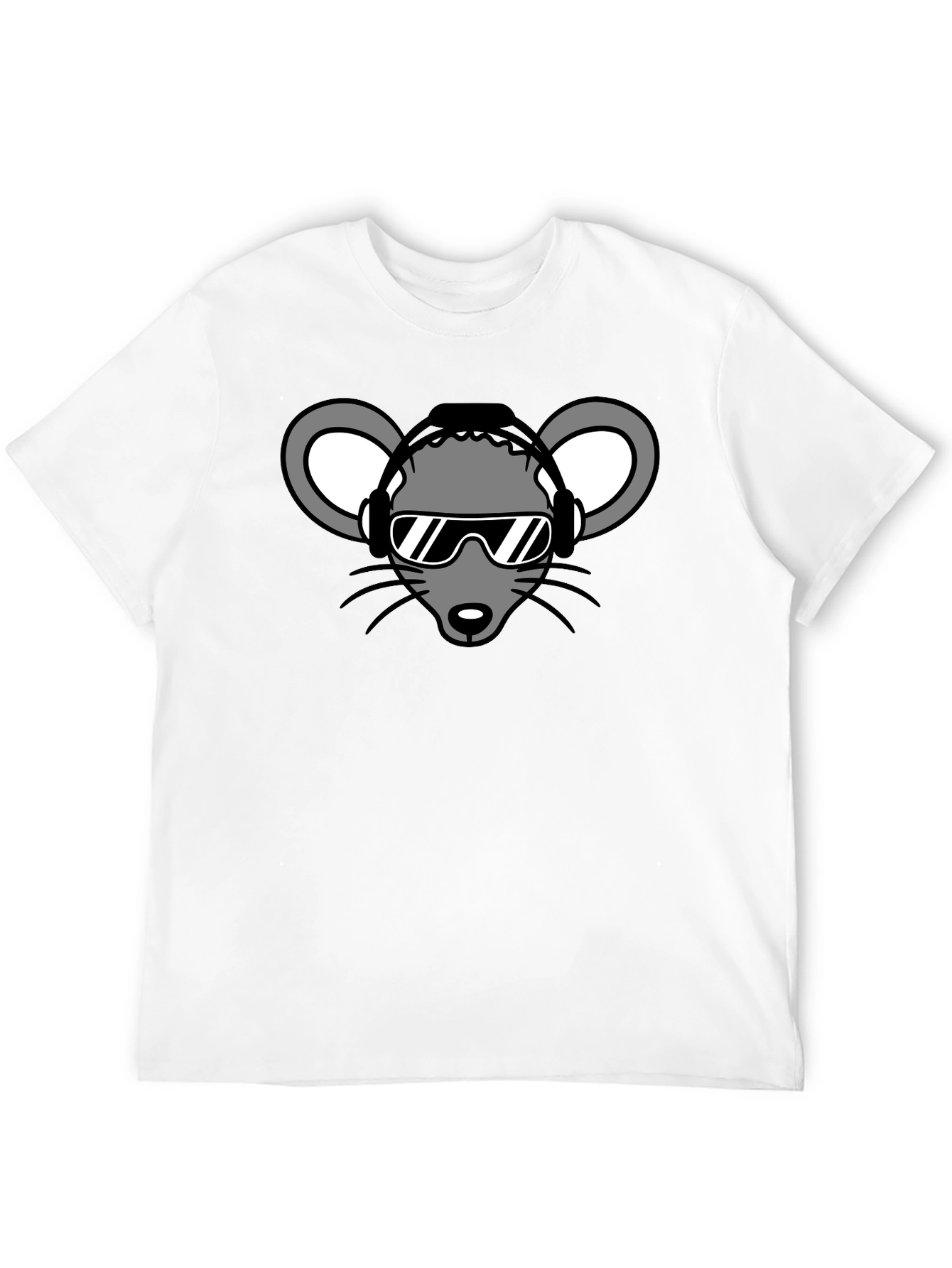 DJ Mouse Graphic Tee - Cool & Unique!