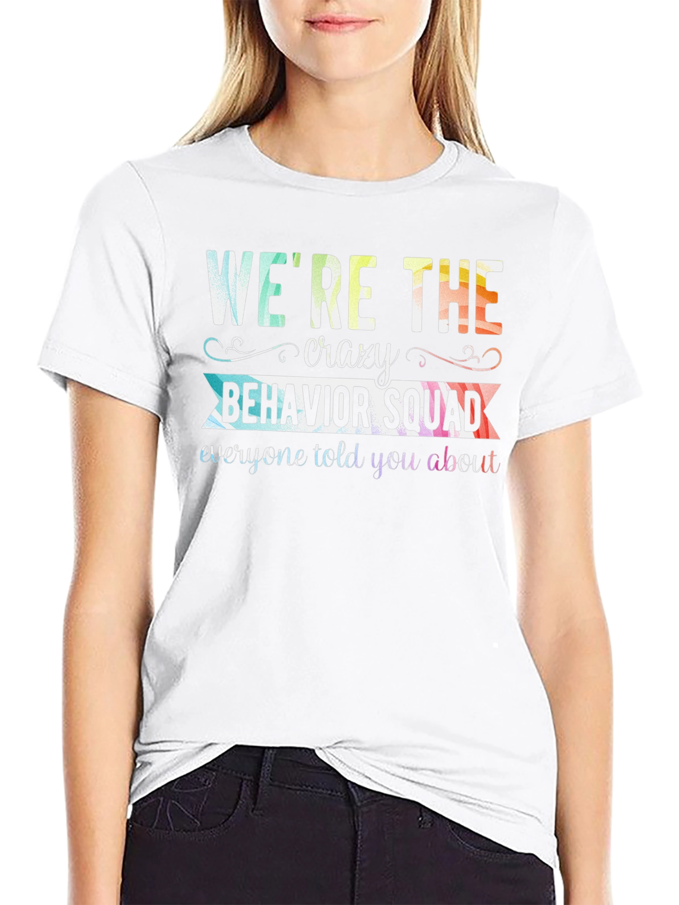 Crazy Behavior Squad Graphic T-Shirt
