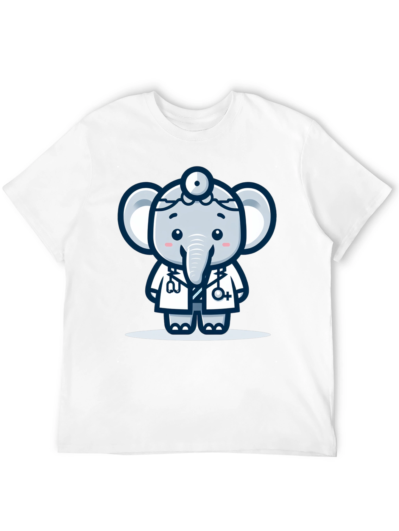 Doctor Elephant Graphic T-Shirt