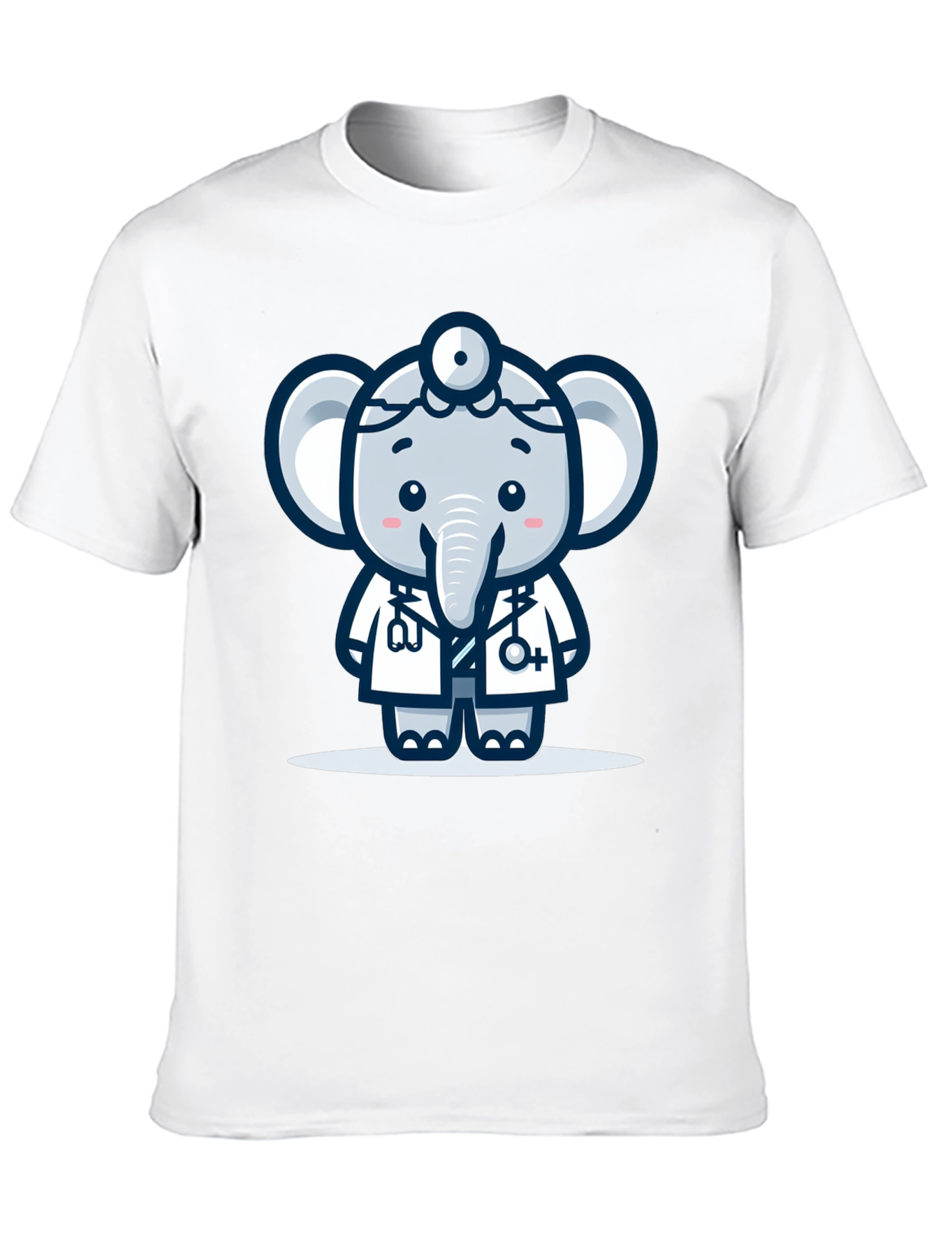 Doctor Elephant Graphic T-Shirt