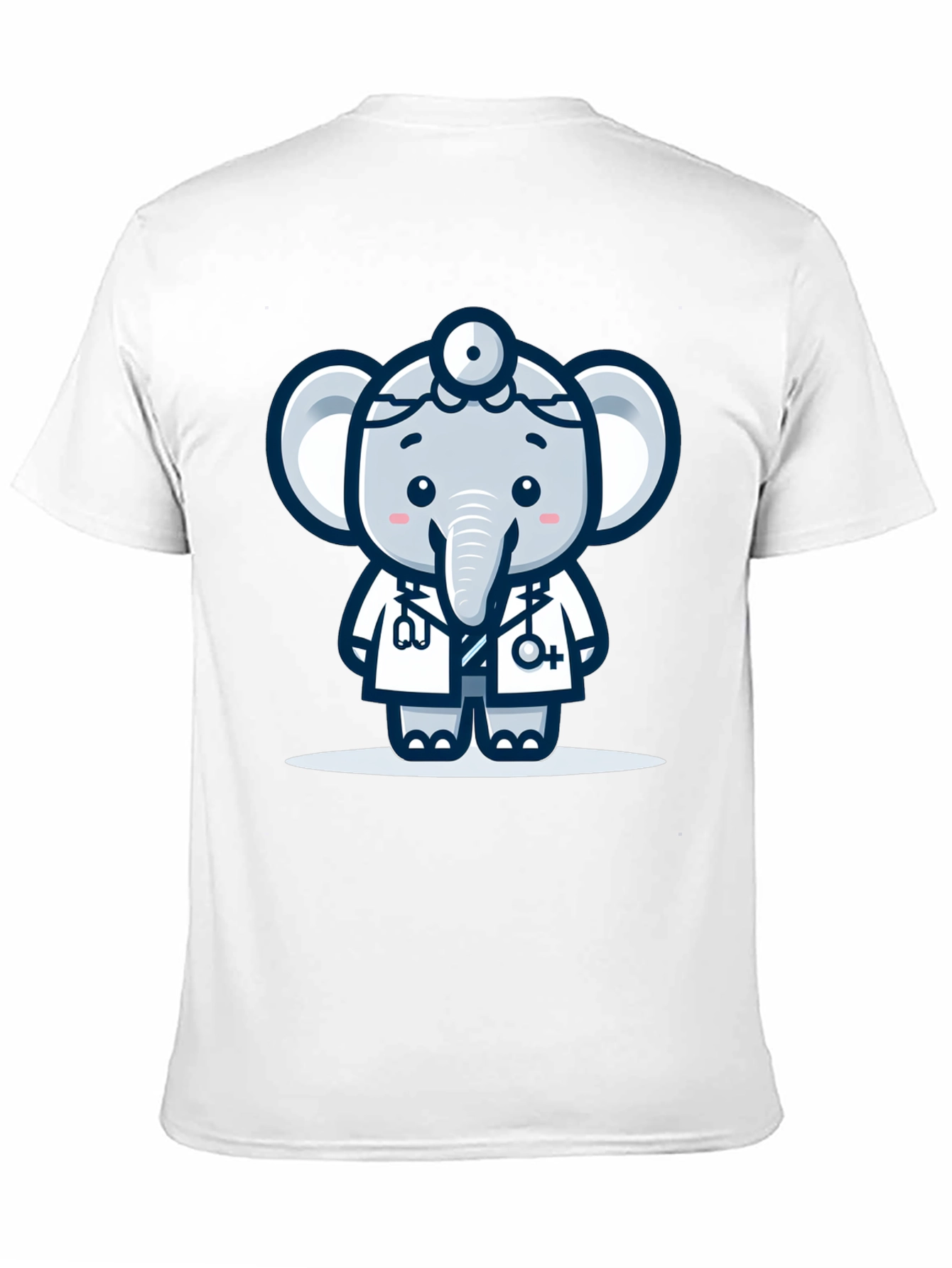 Doctor Elephant Graphic T-Shirt