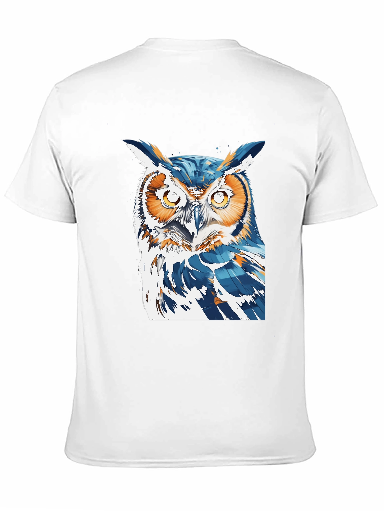 Cool Owl Graphic Tee - Black T-Shirt