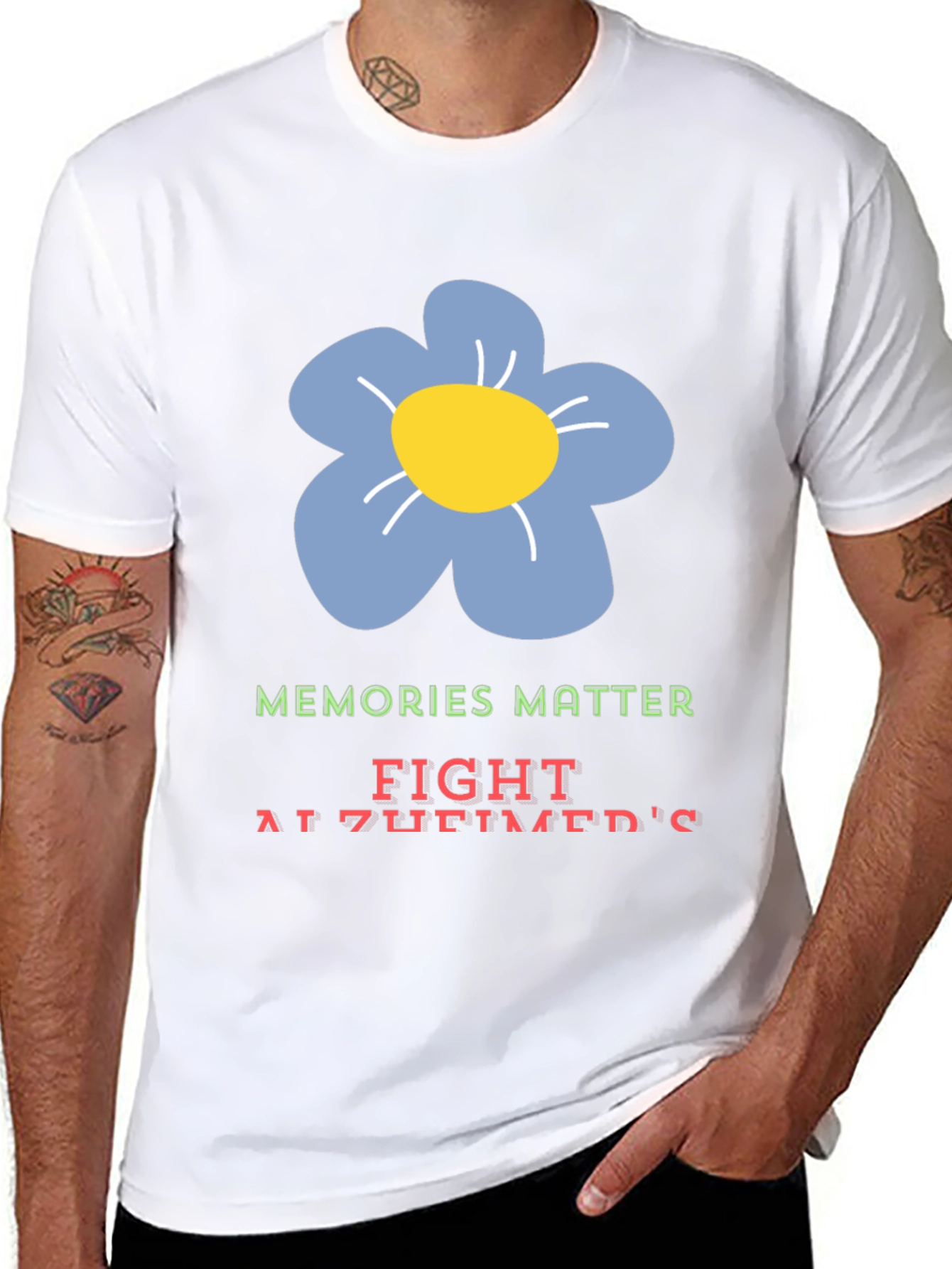 Memories Matter Alzheimers Awareness T-Shirt