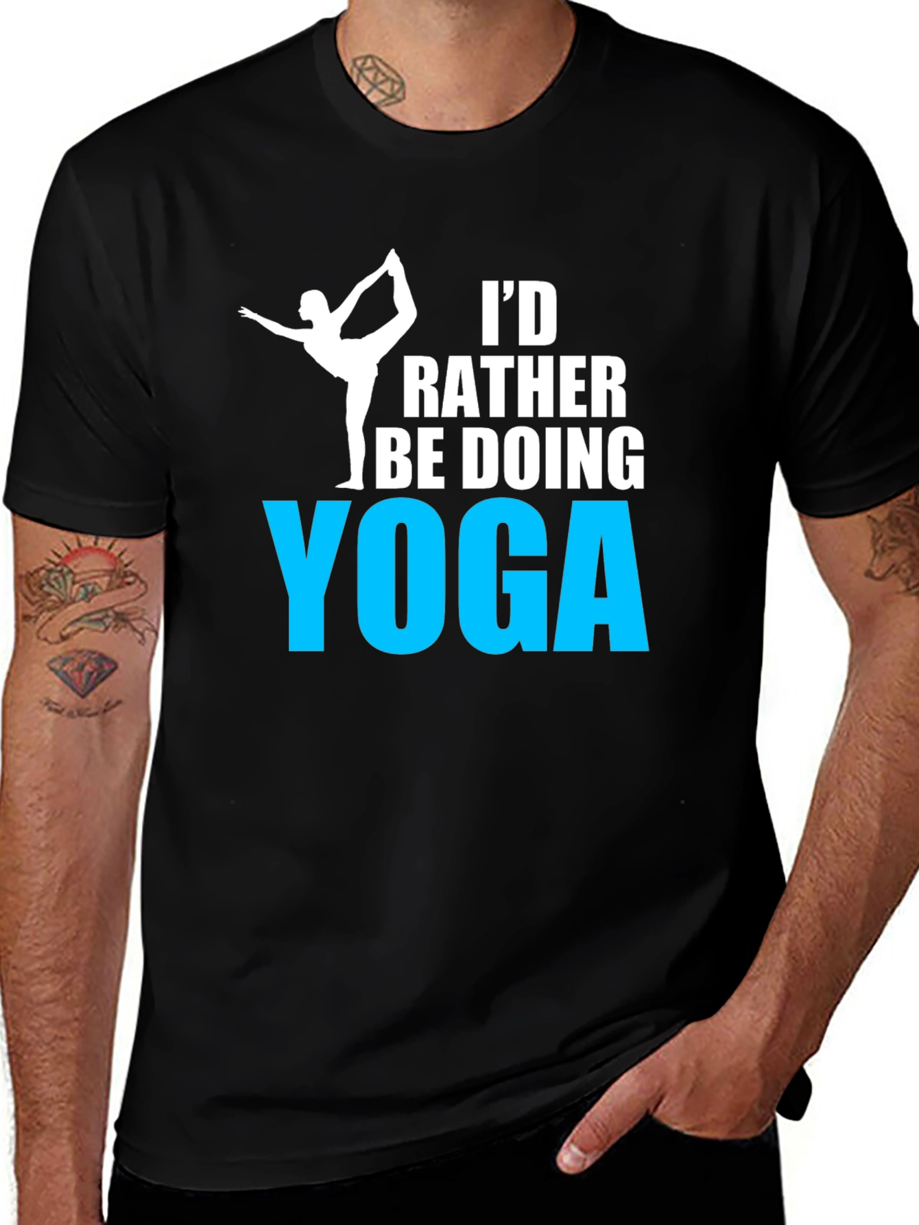 Yoga T-Shirt: Id Rather Be Doing Yoga