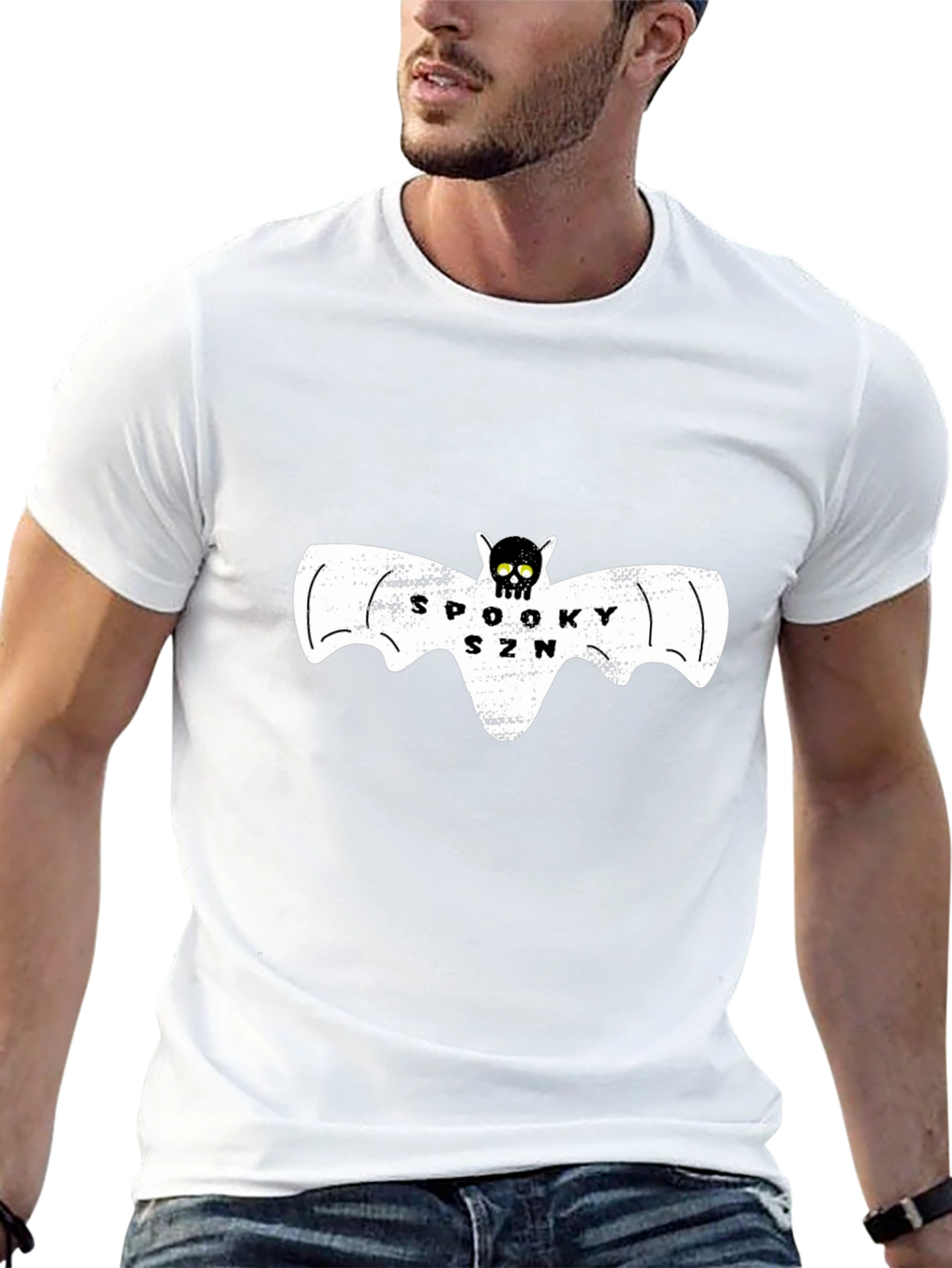 Spooky SZN Bat Graphic Tee
