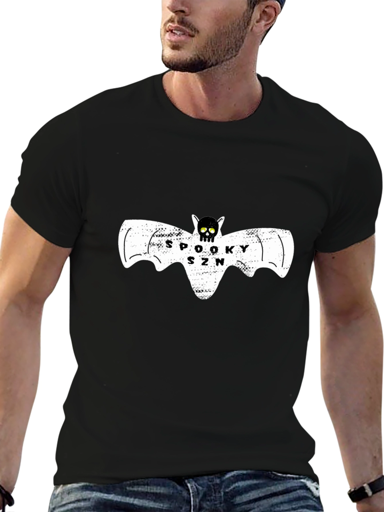 Spooky SZN Bat Graphic Tee